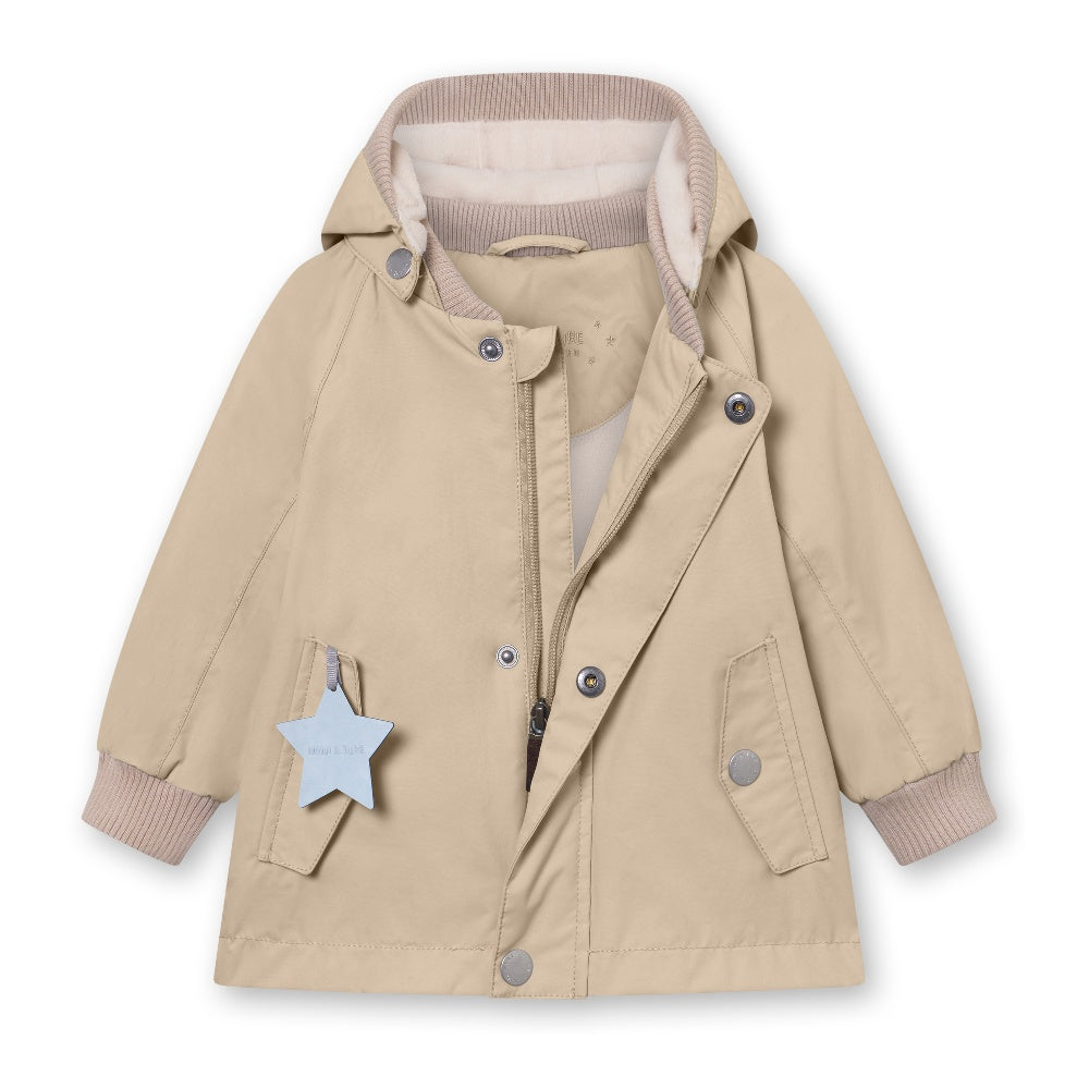 MATWALLY fleece lined spring jacket. GRS