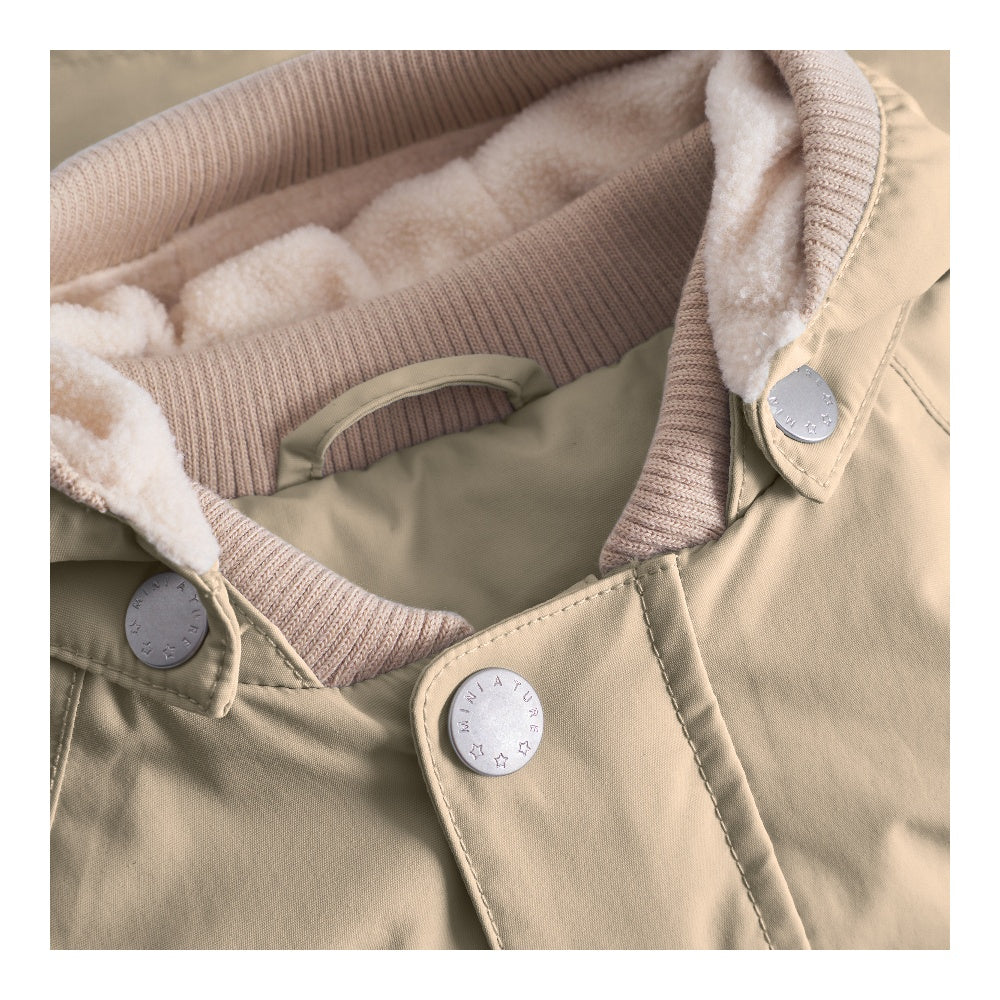 MATWALLY fleece lined spring jacket. GRS