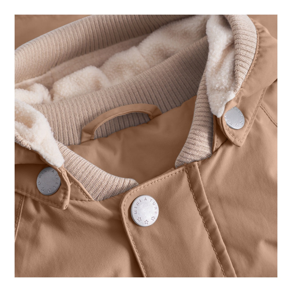 MATWALLY fleece lined spring jacket. GRS