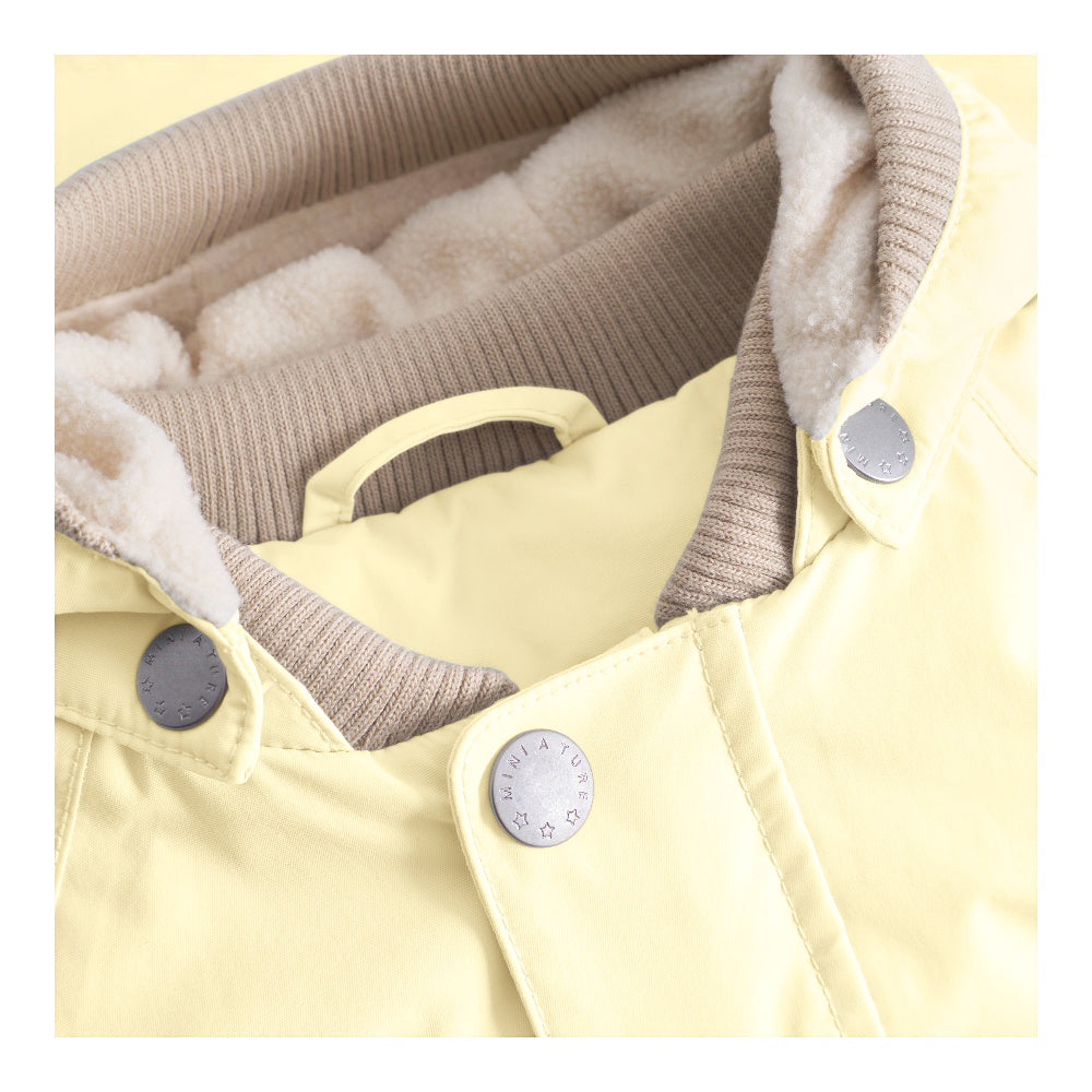 MATWALLY fleece lined spring jacket. GRS