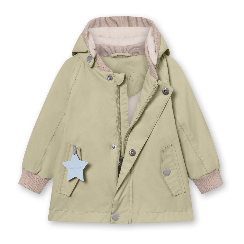 MATWALLY fleece lined spring jacket. GRS