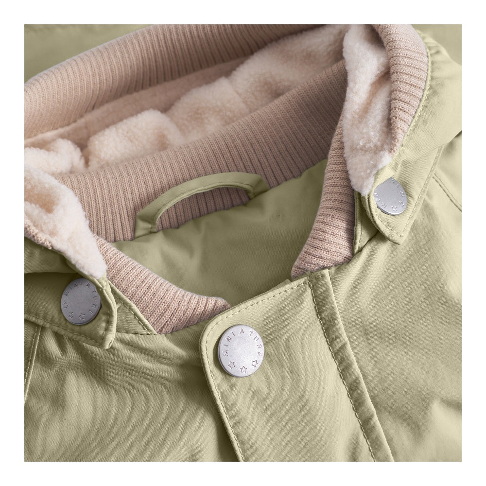 MATWALLY fleece lined spring jacket. GRS