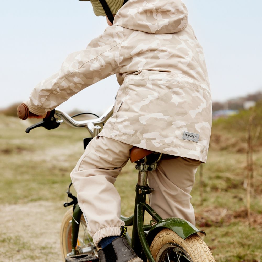 MATWALLY fleece lined printed spring jacket.GRS