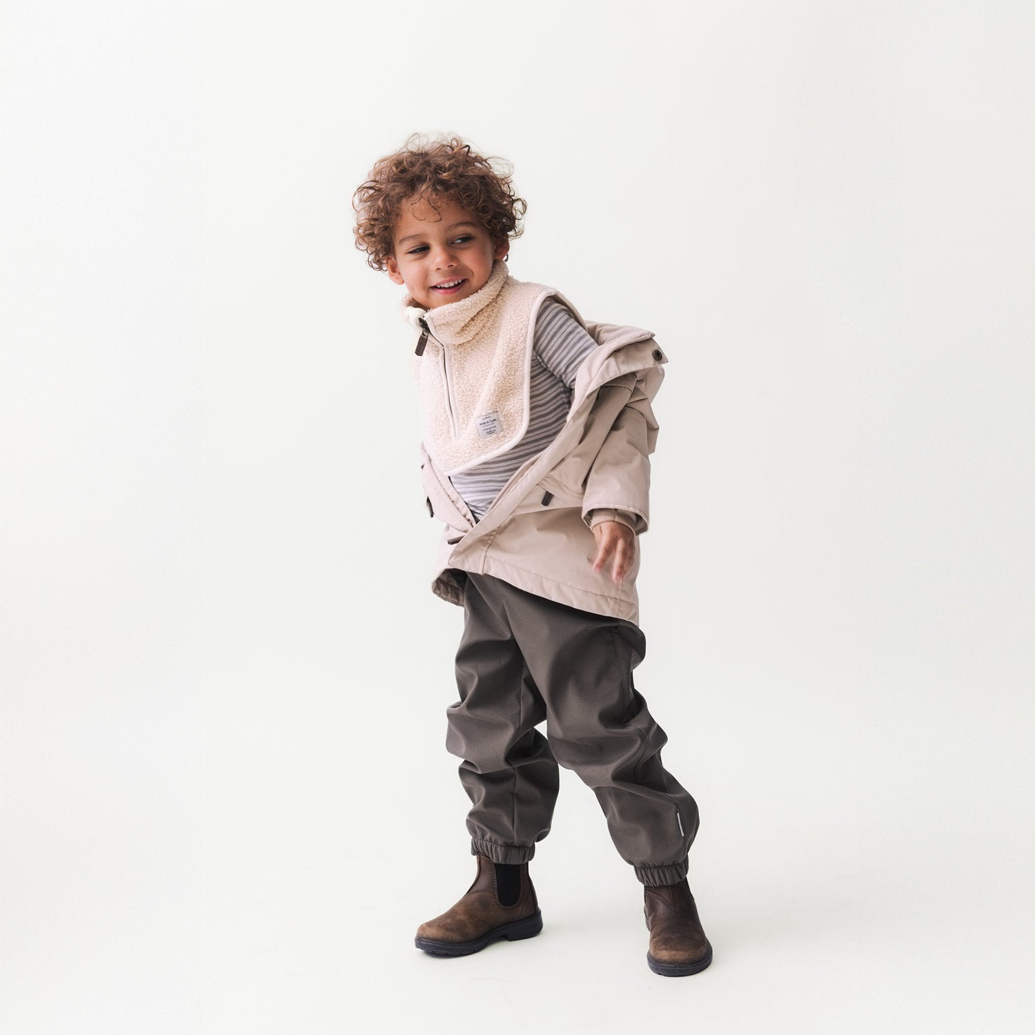 MATAKTON teddyfleece zip neckwarmer. GRS