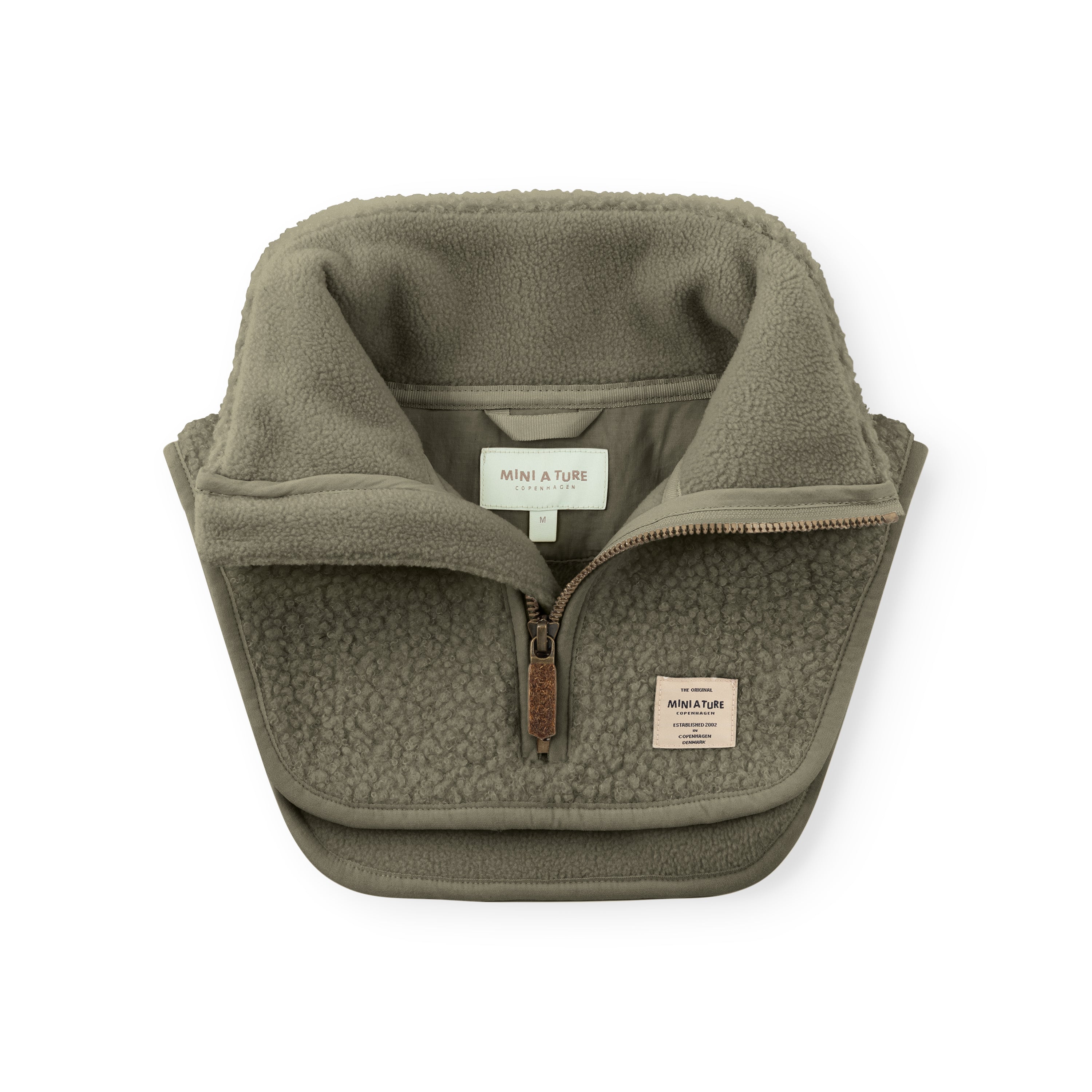 MATAKTON teddyfleece zip neckwarmer. GRS