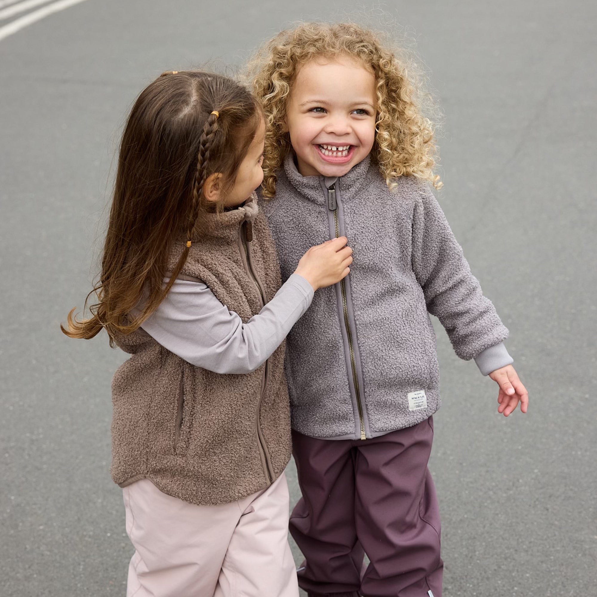 MATCEDRIC Teddyfleece-Jacke. GRS