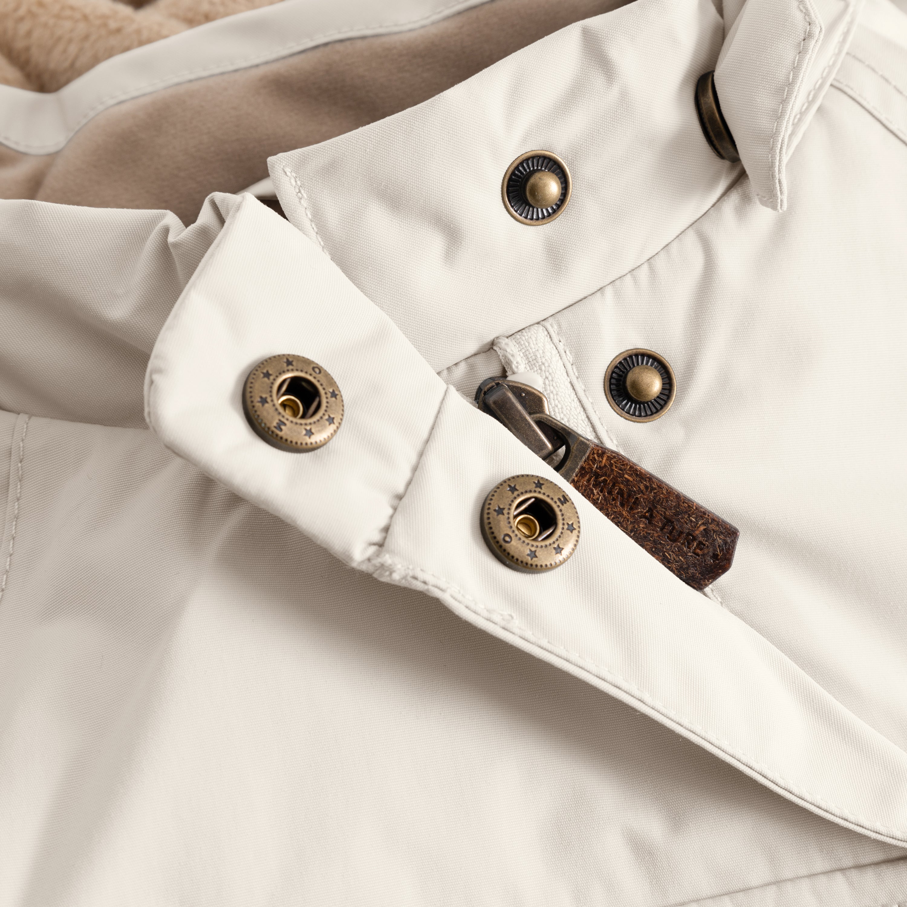 MATWANG Winterjacke mit Fleecefutter. GRS