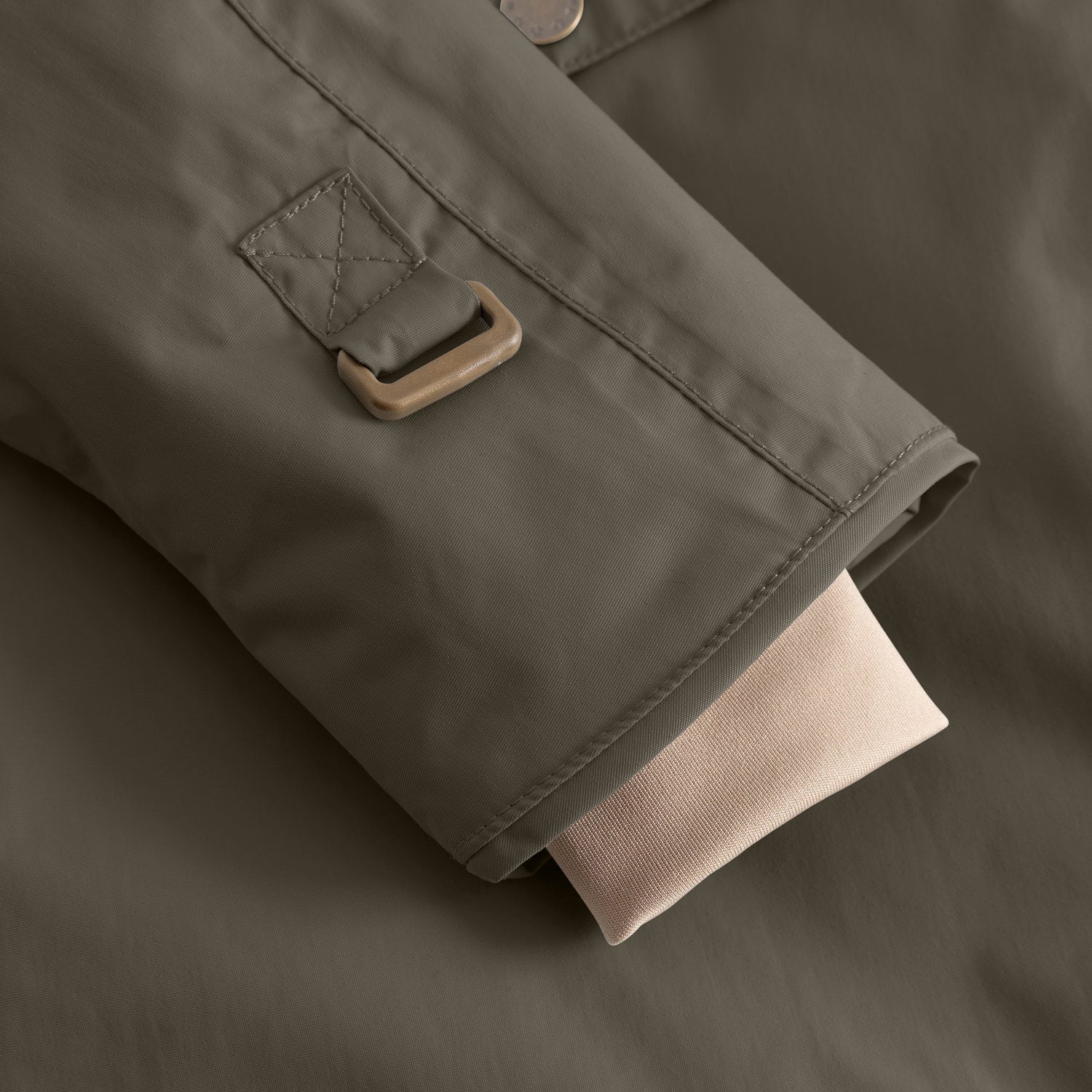 MATWANG Winterjacke mit Fleecefutter. GRS