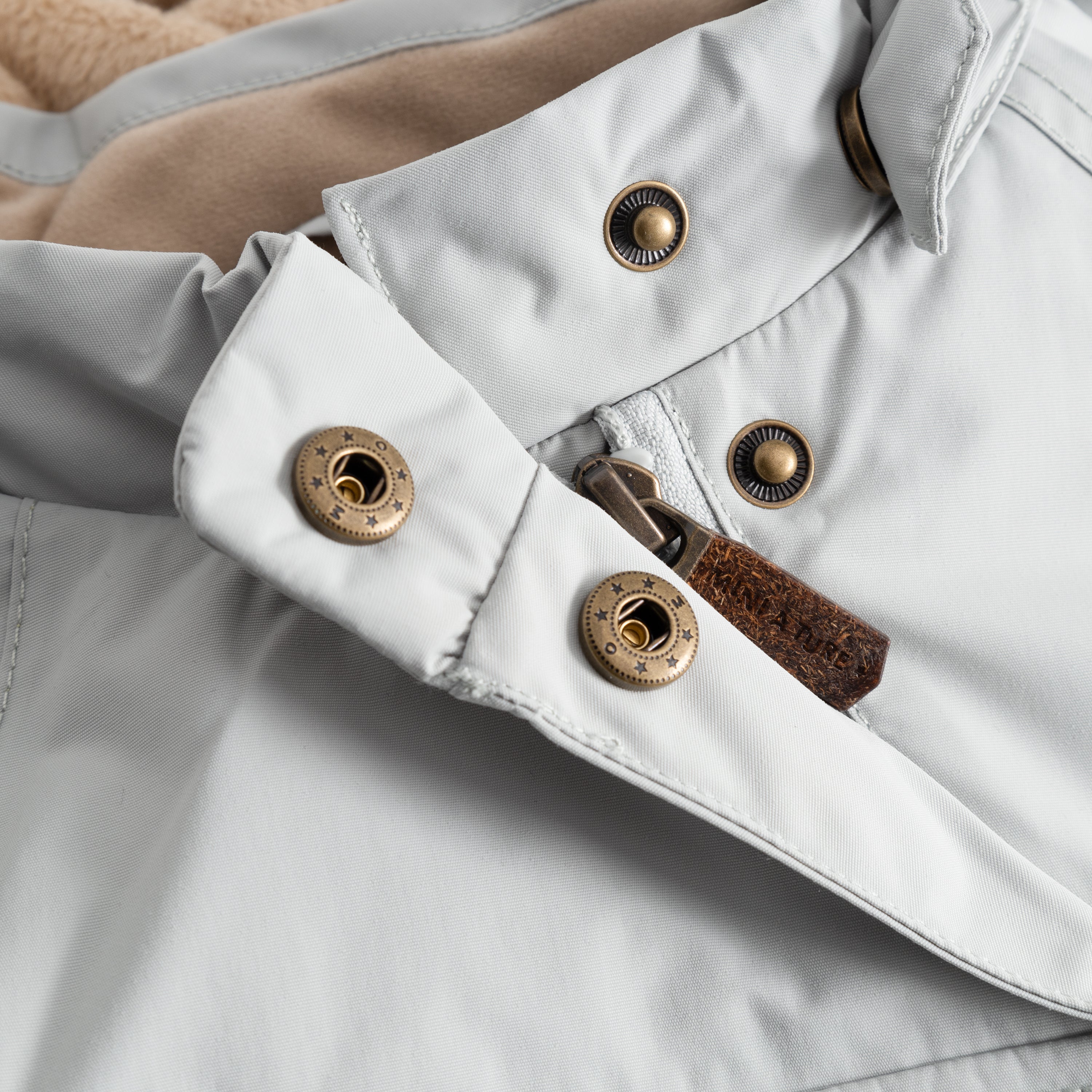 MATWANG Winterjacke mit Fleecefutter. GRS