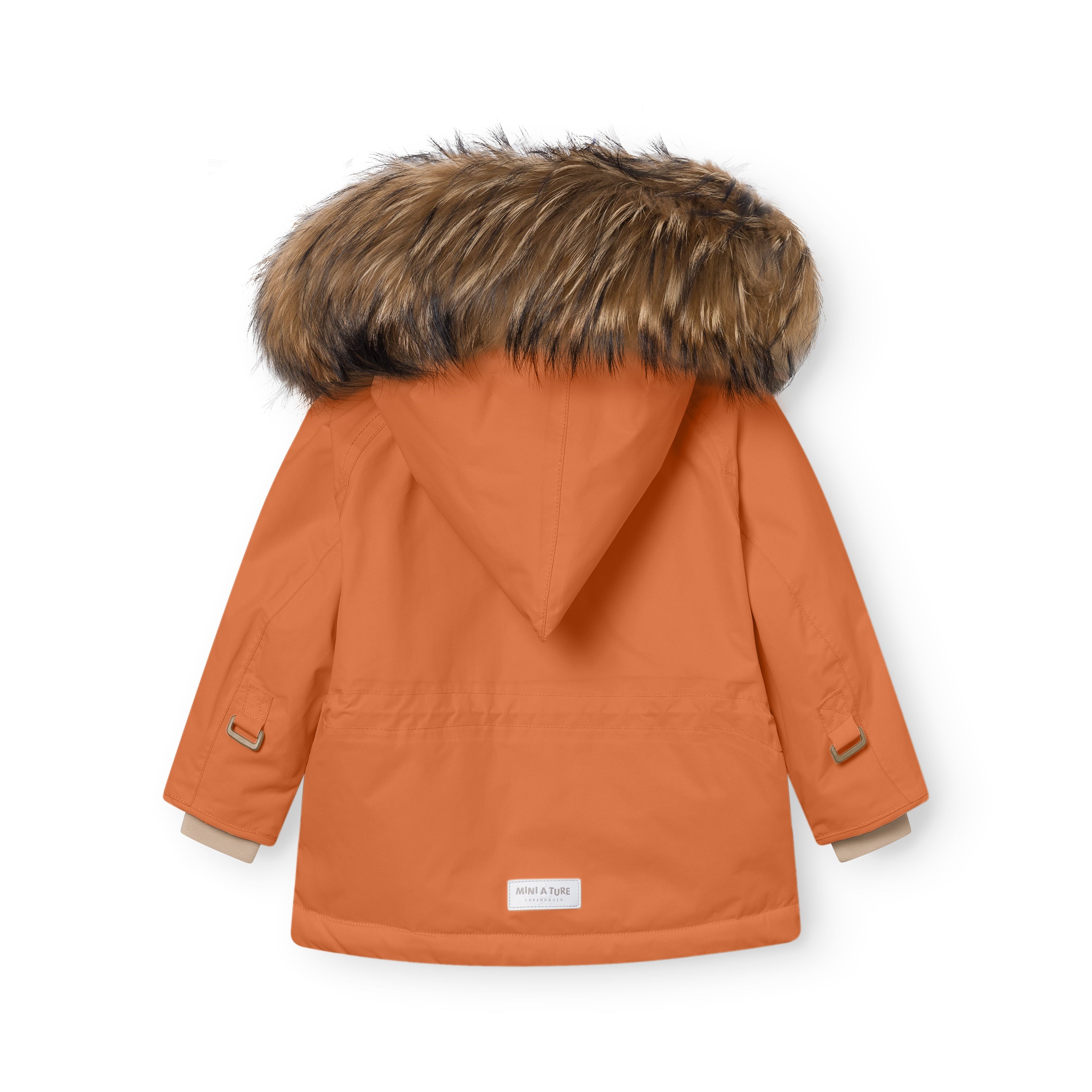 MATWANG Winterjacke mit Fleecefutter und Fell. GRS