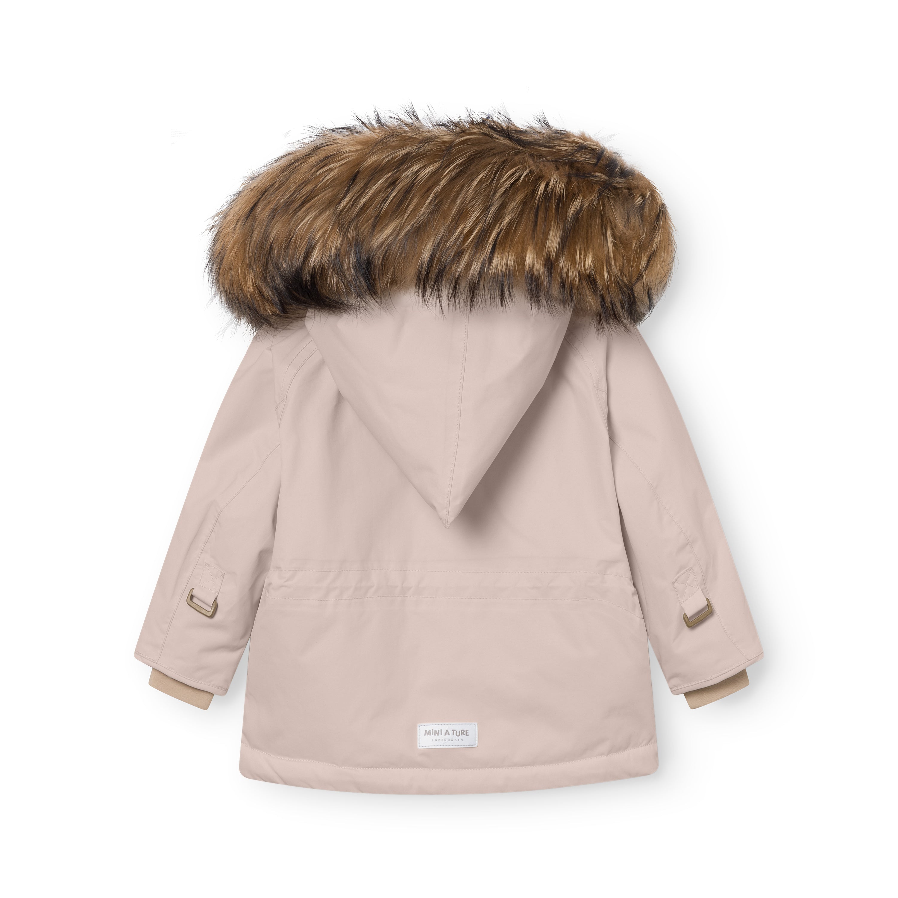 MATWANG Winterjacke mit Fleecefutter und Fell. GRS