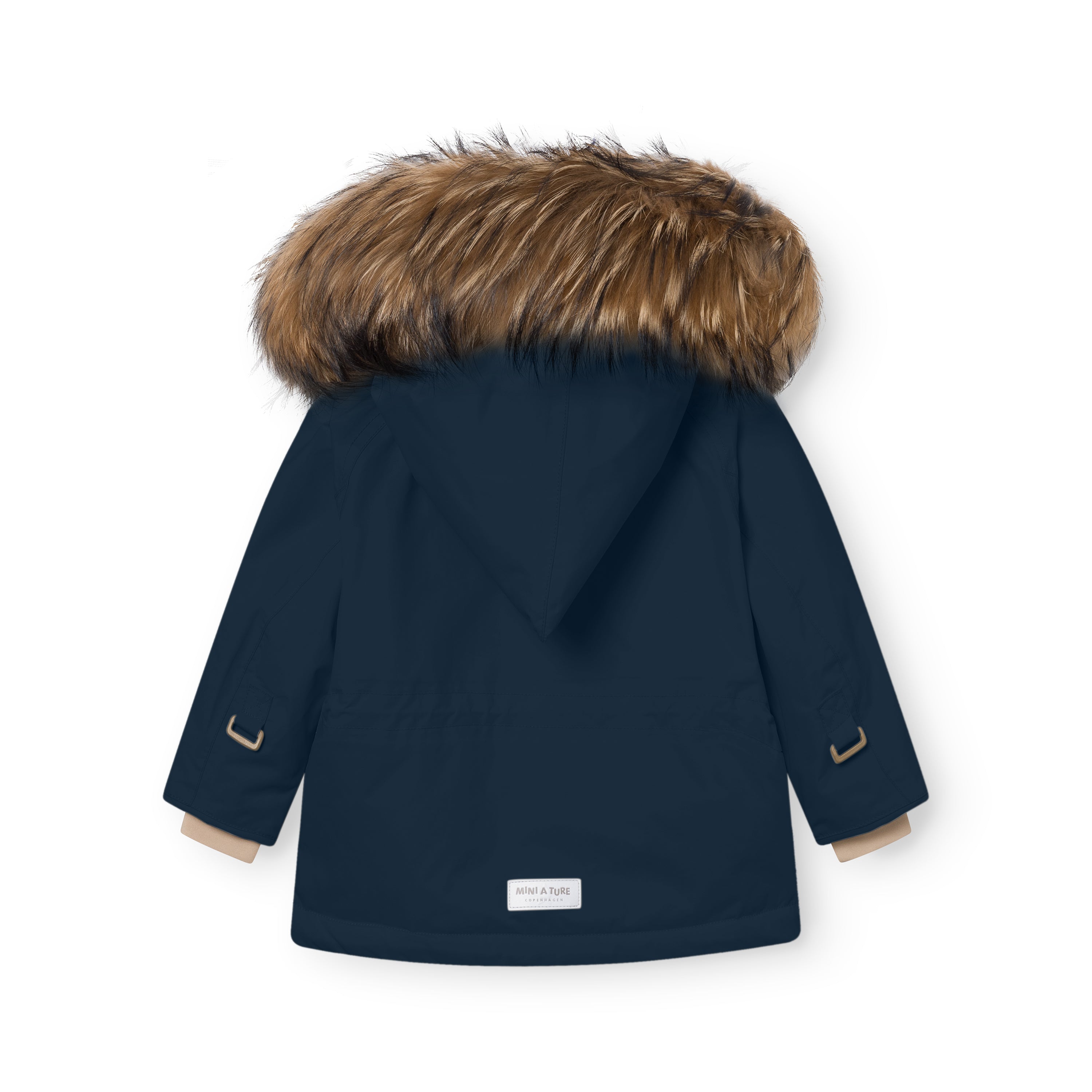 MATWANG Winterjacke mit Fleecefutter und Fell. GRS