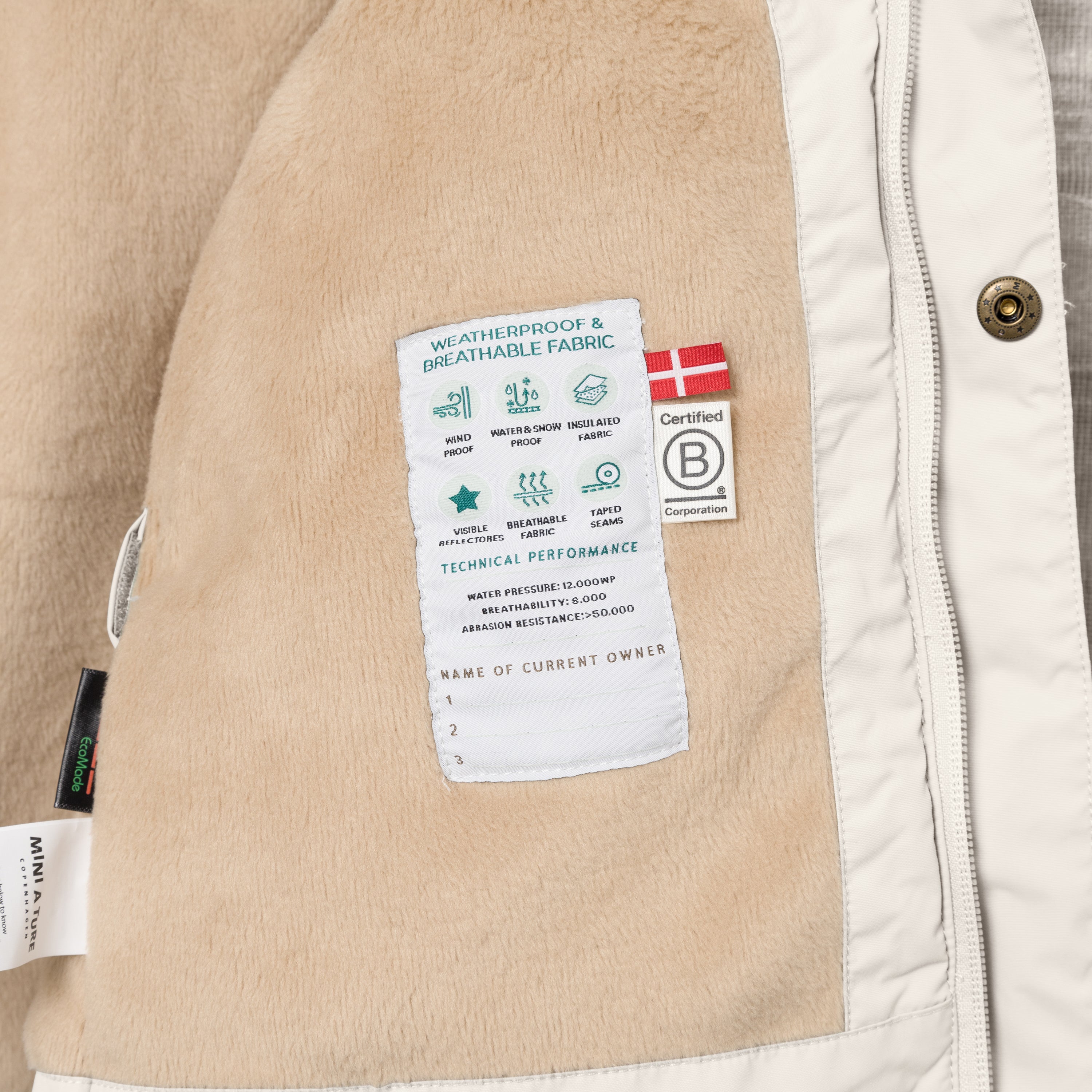 MATWALLY Winterjacke mit Fleecefutter. GRS