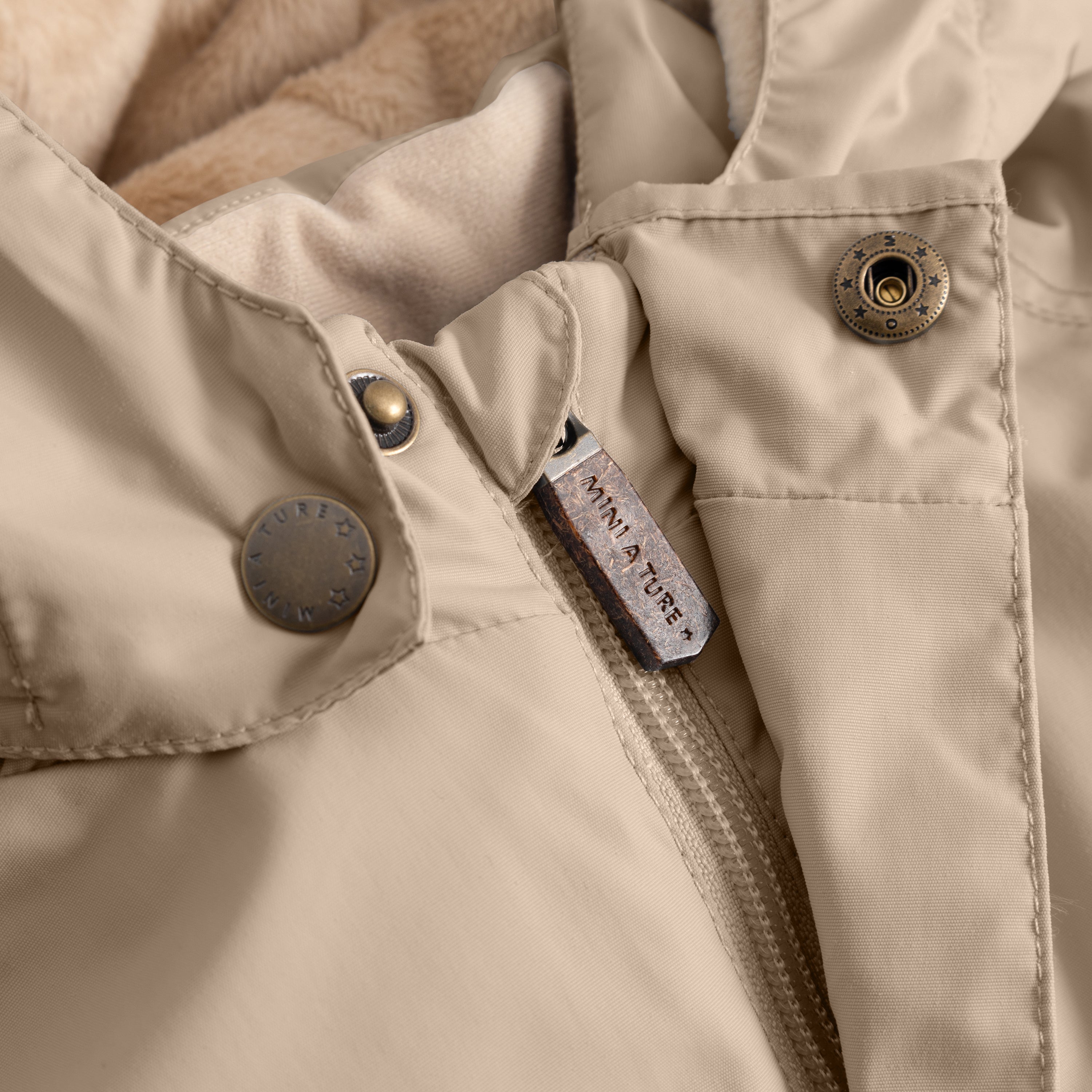 MATWALLY Winterjacke mit Fleecefutter. GRS