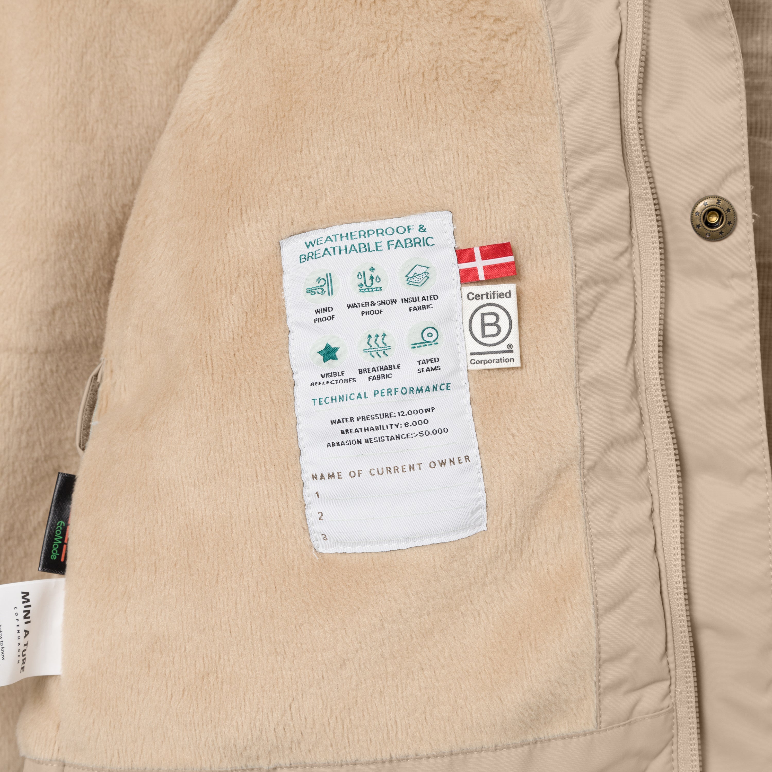MATWALLY Winterjacke mit Fleecefutter. GRS