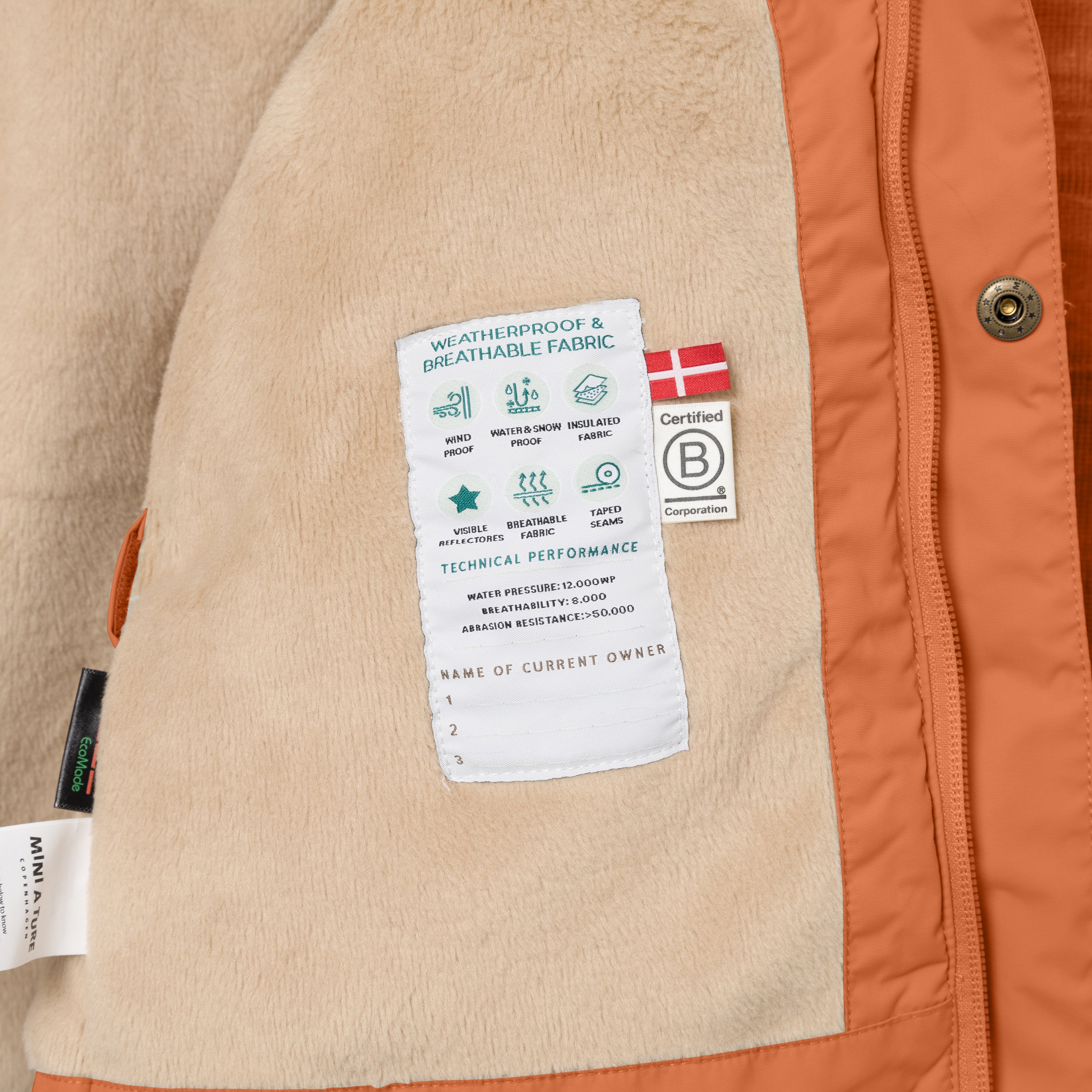 MATWALLY Winterjacke mit Fleecefutter. GRS