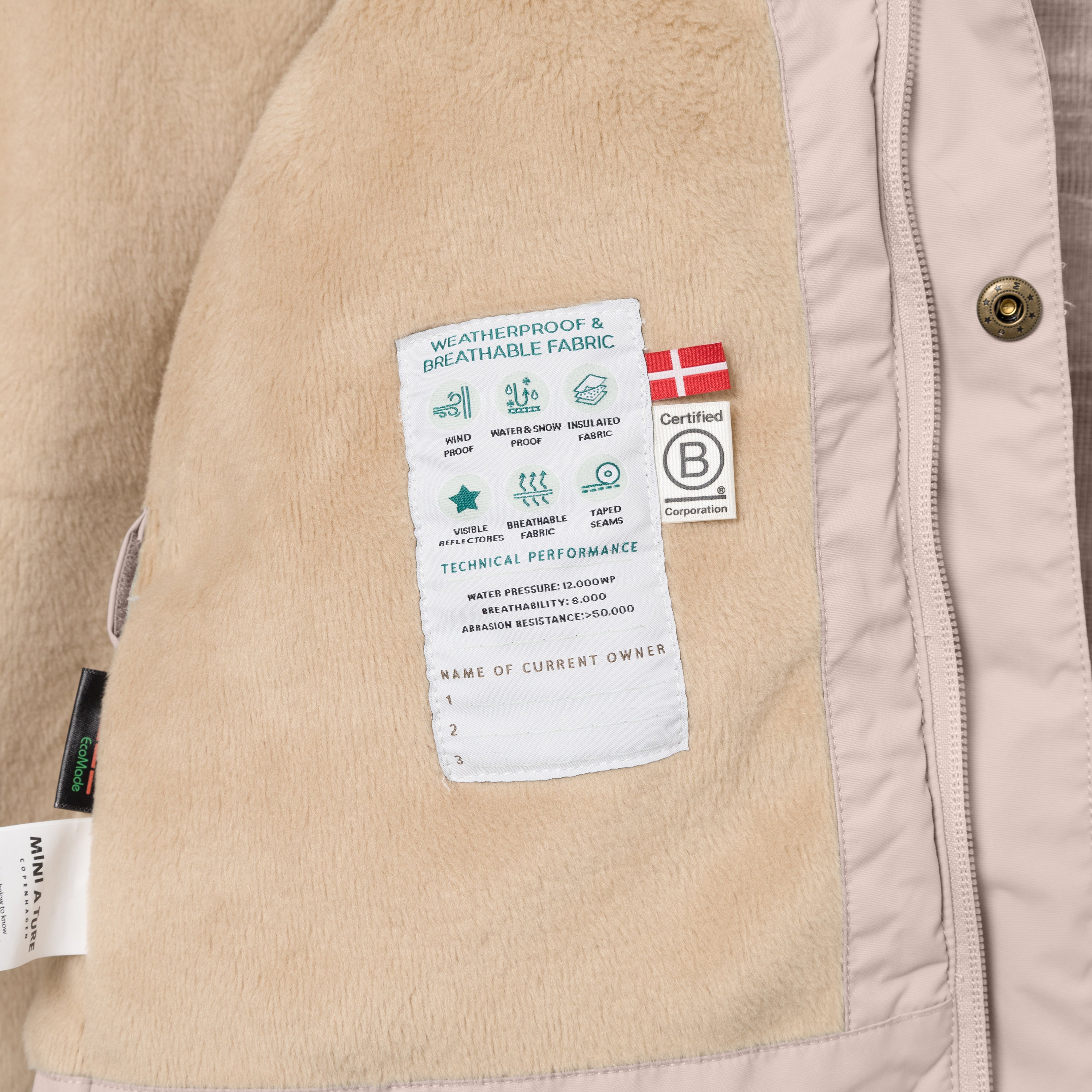MATWALLY Winterjacke mit Fleecefutter. GRS
