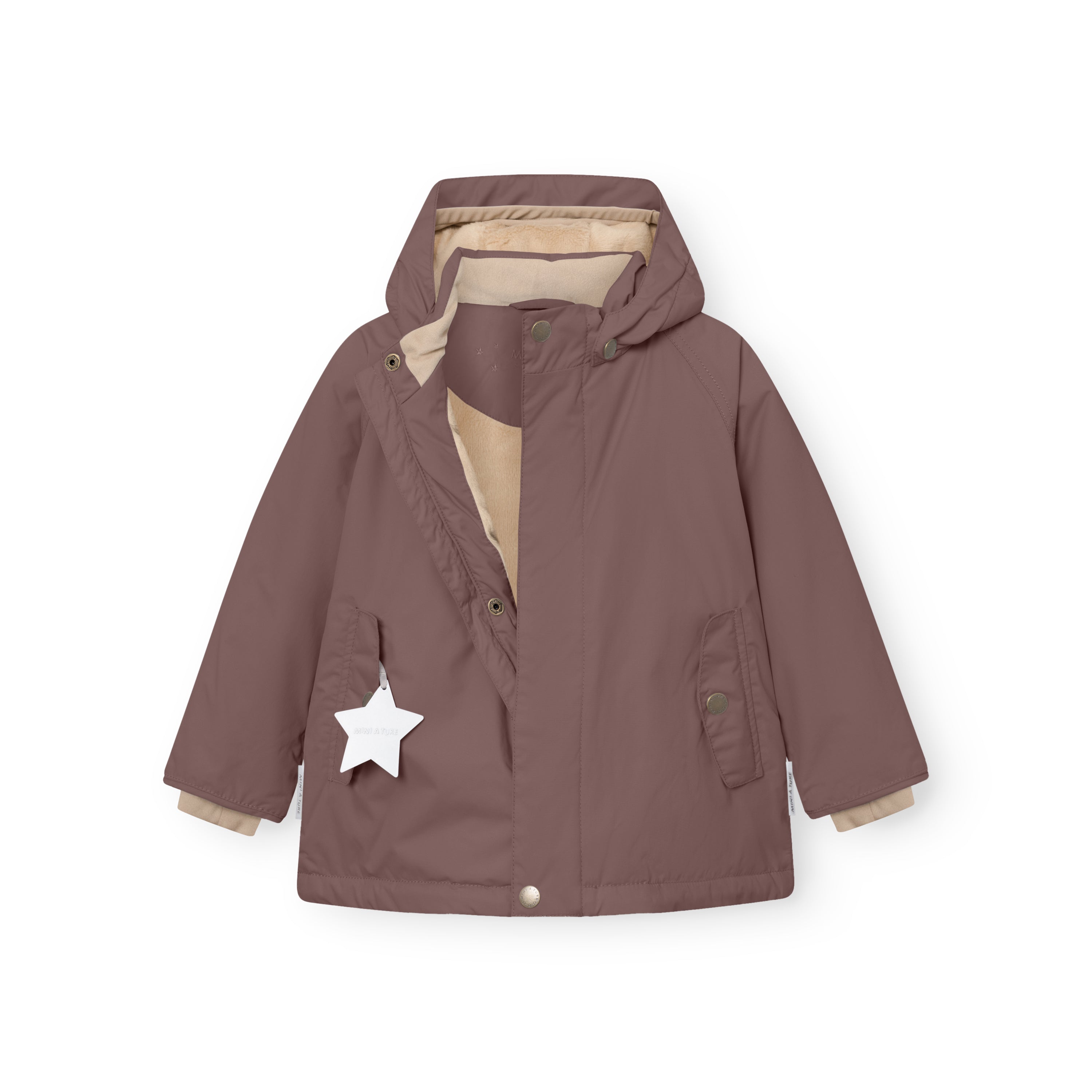 MATWALLY Winterjacke mit Fleecefutter. GRS
