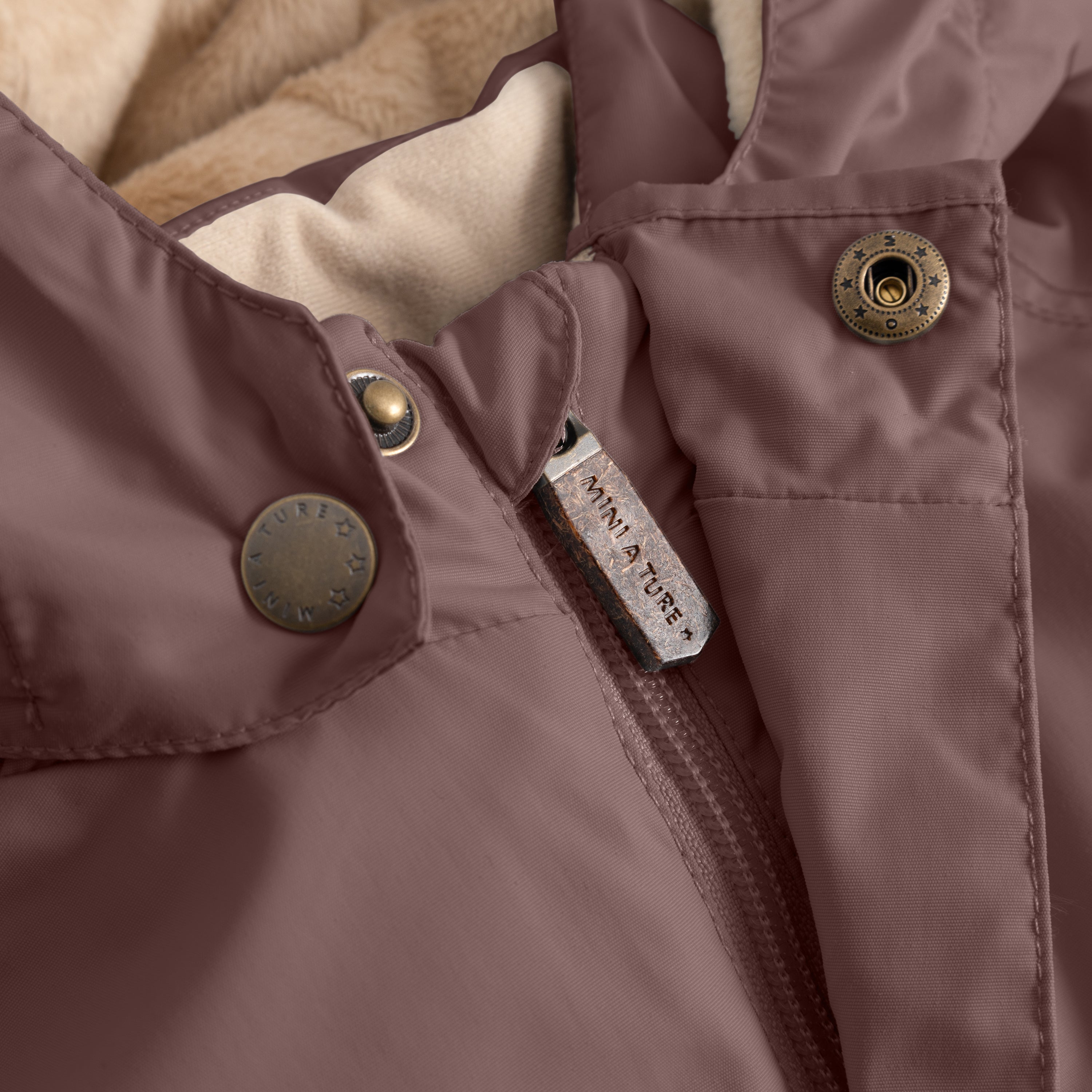 MATWALLY Winterjacke mit Fleecefutter. GRS