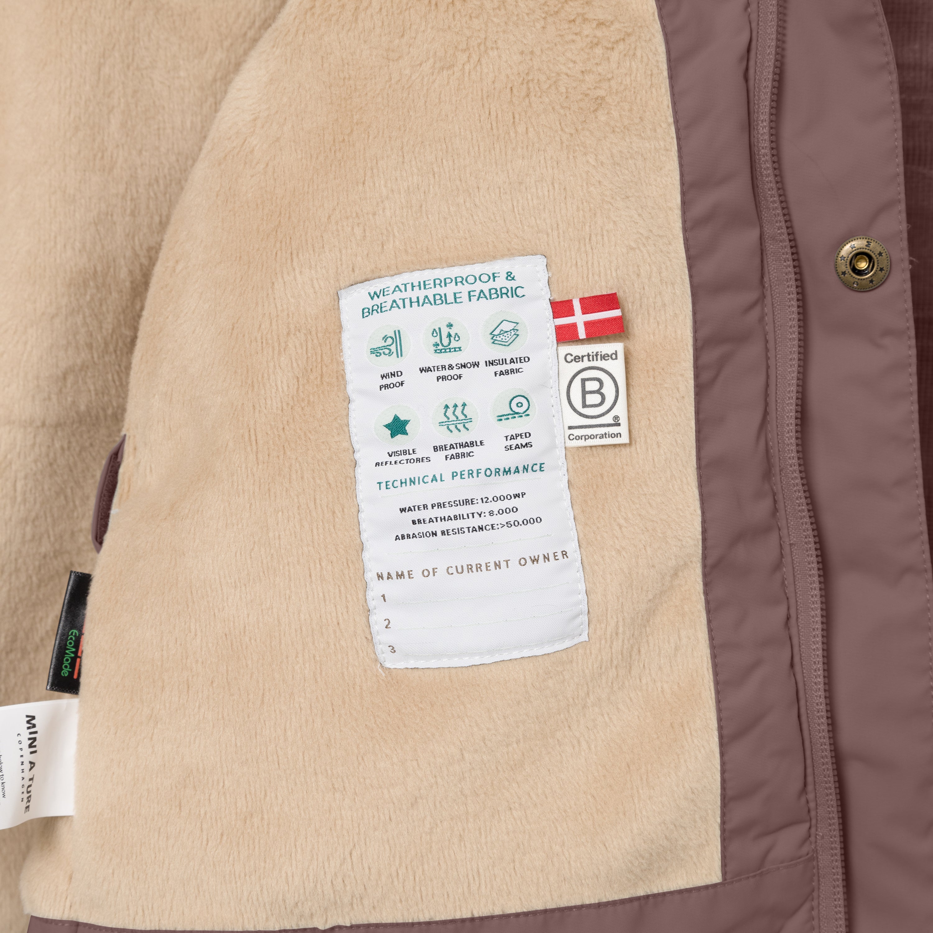 MATWALLY Winterjacke mit Fleecefutter. GRS