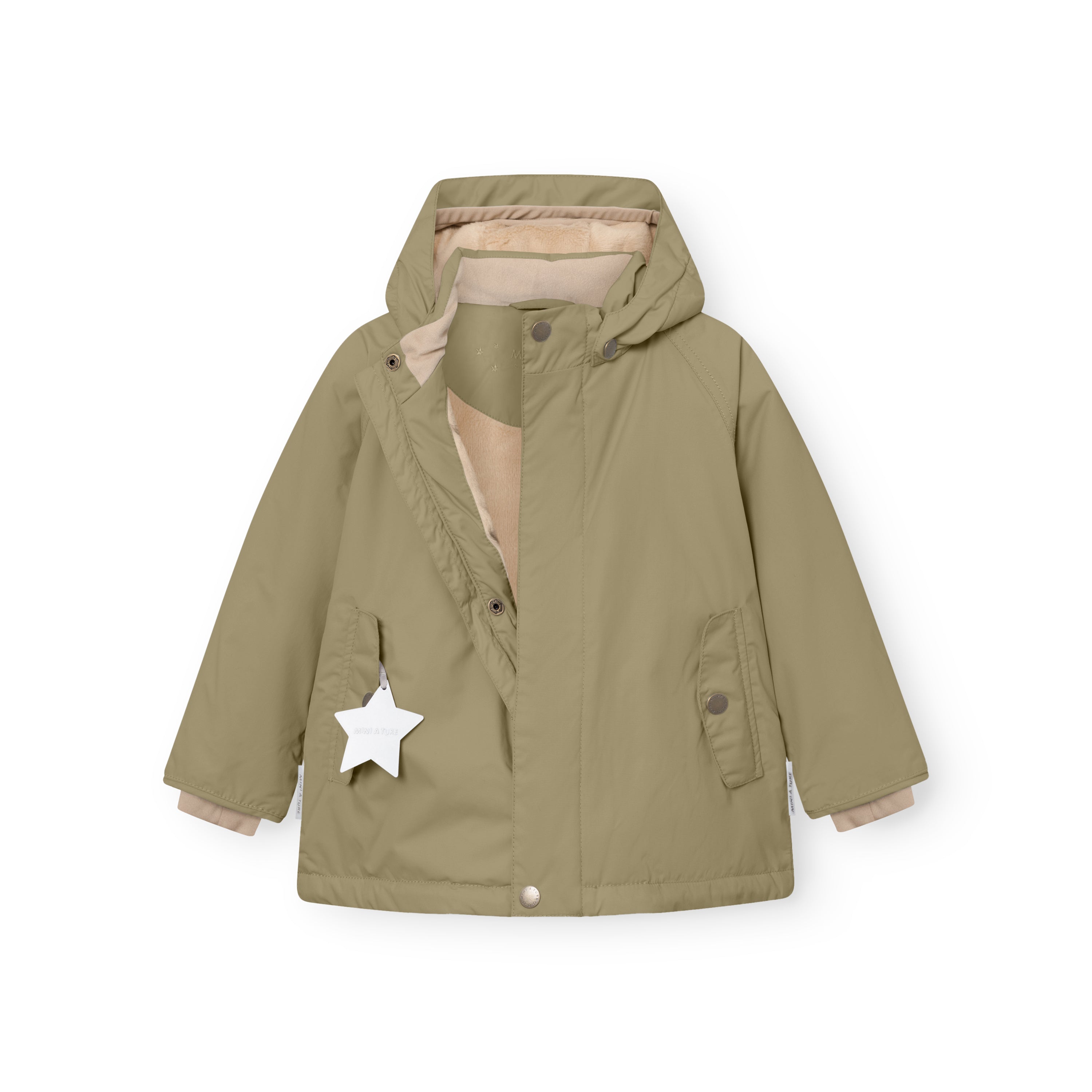 MATWALLY Winterjacke mit Fleecefutter. GRS