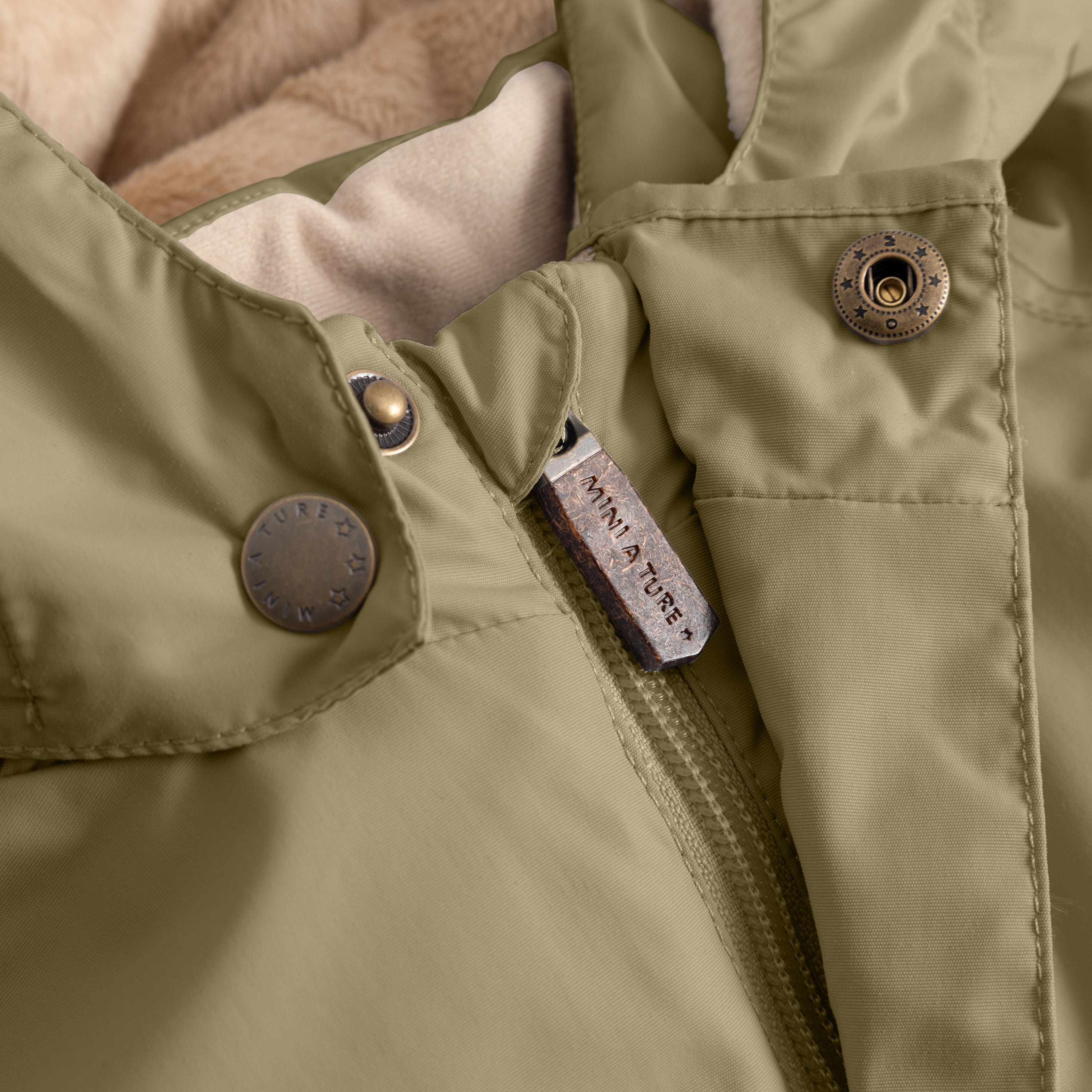 MATWALLY Winterjacke mit Fleecefutter. GRS