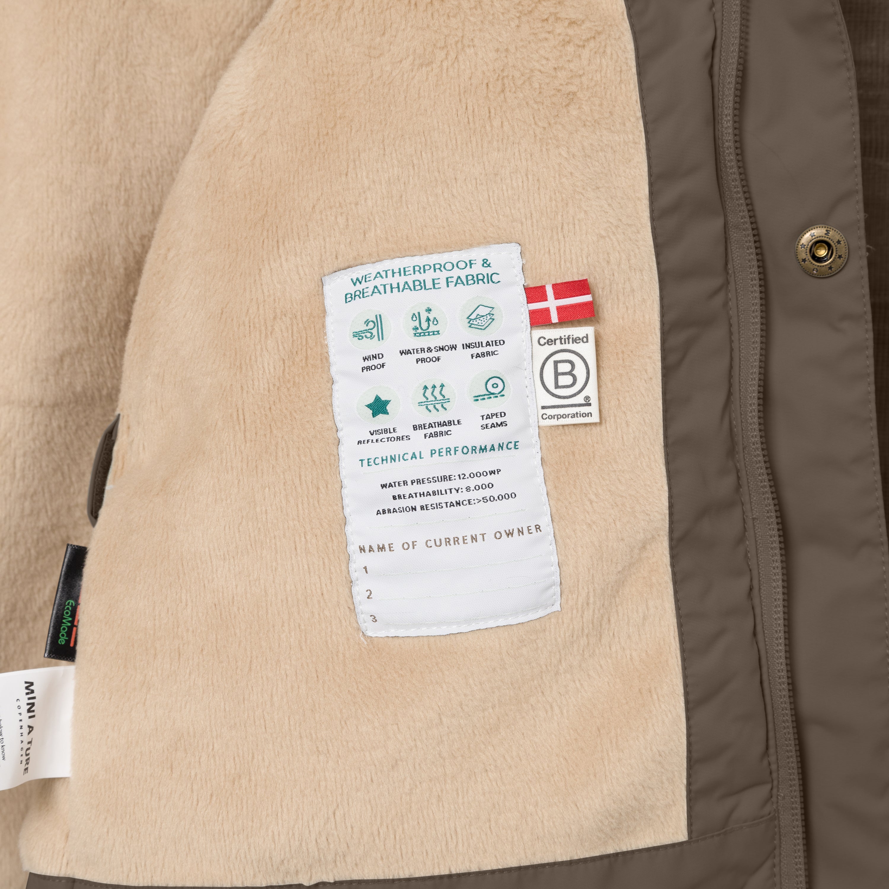 MATWALLY Winterjacke mit Fleecefutter. GRS