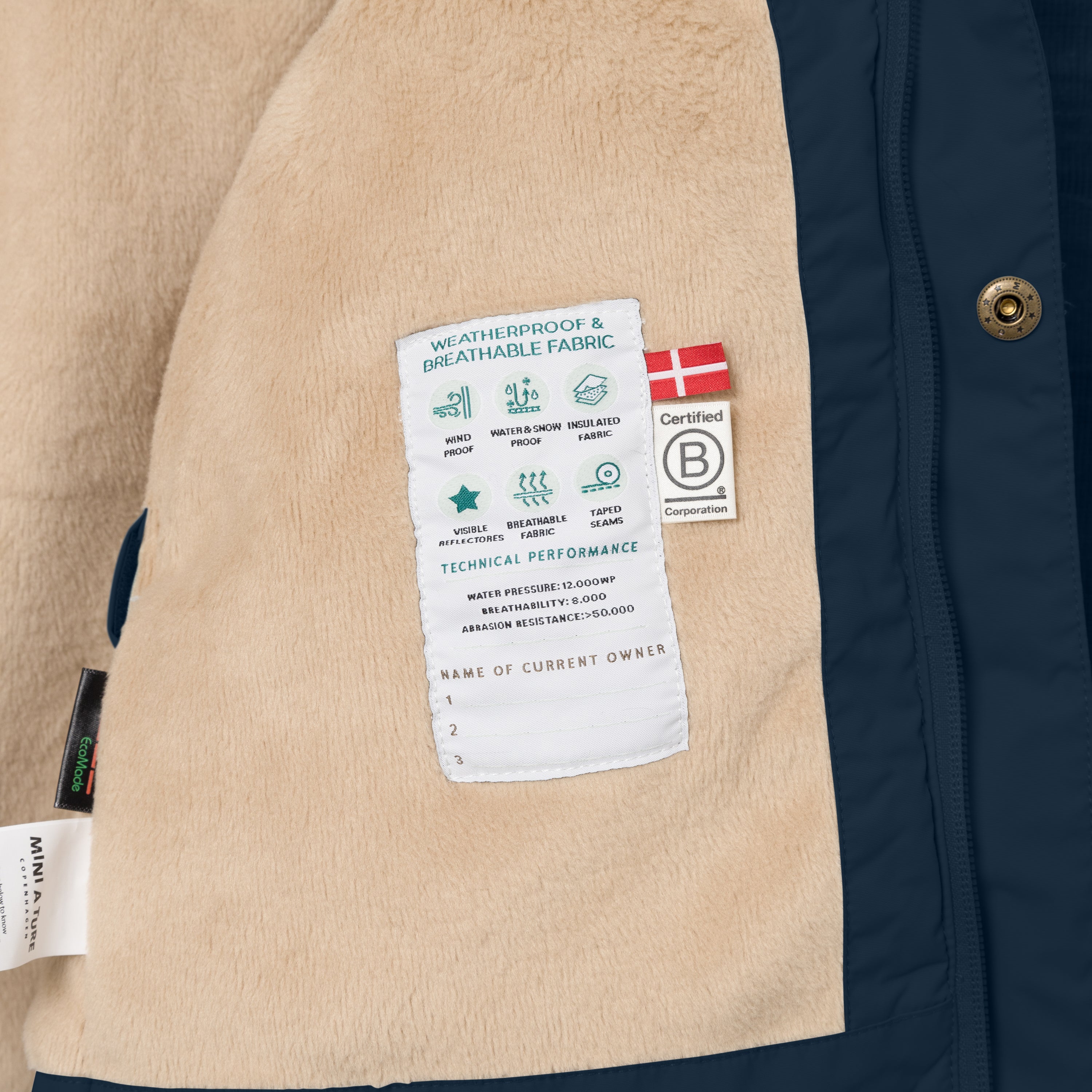 MATWALLY Winterjacke mit Fleecefutter. GRS