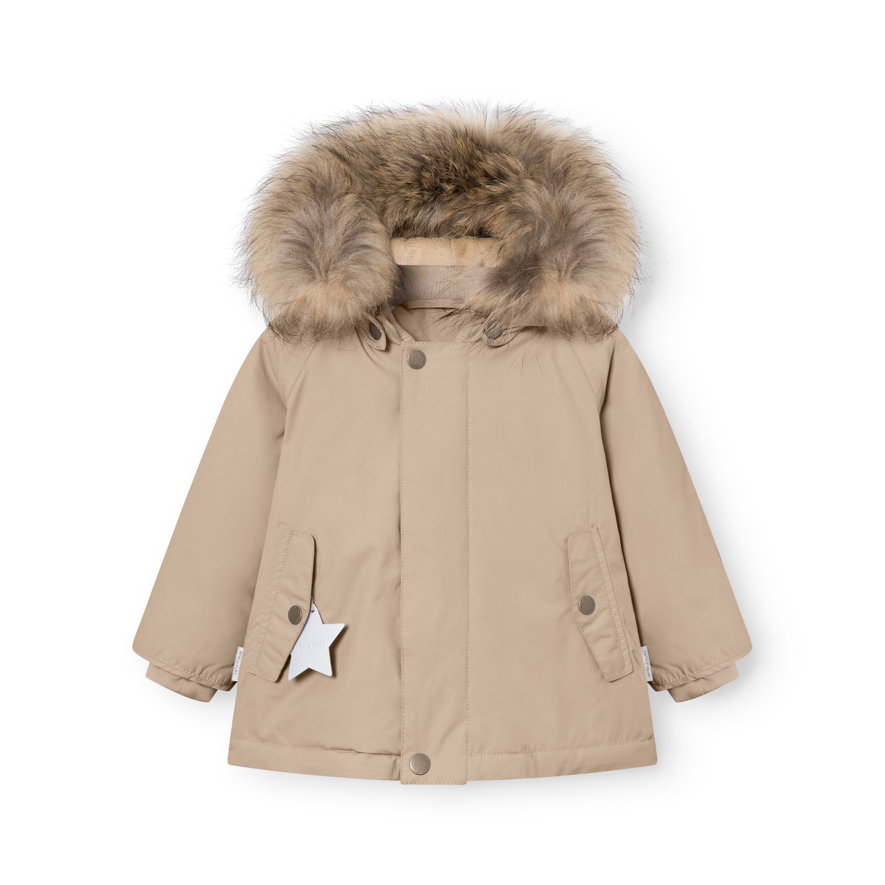 MATWALLY fleece lined winter jacket fur. GRS