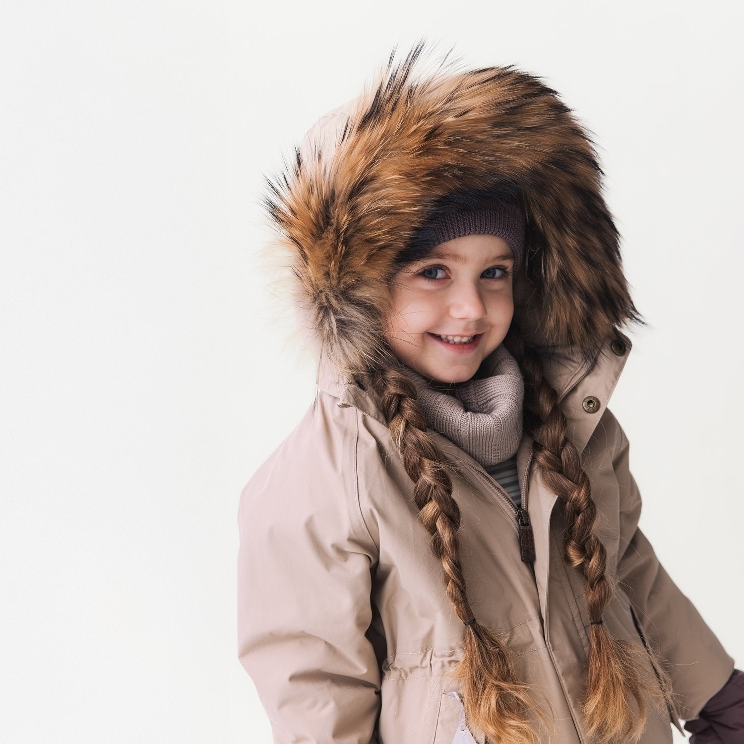 MATWALLY fleece lined winter jacket fur. GRS