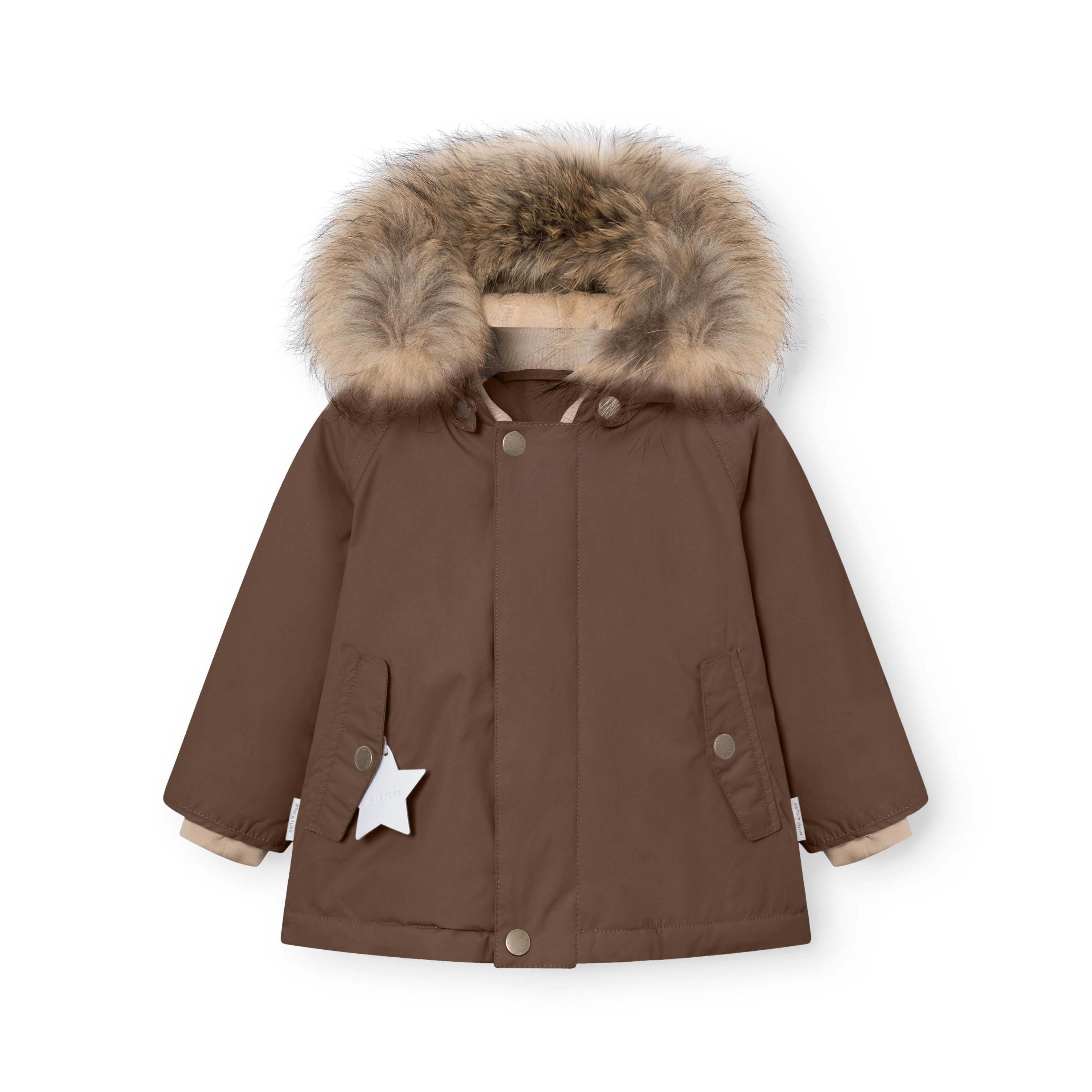 MATWALLY fleece lined winter jacket fur. GRS