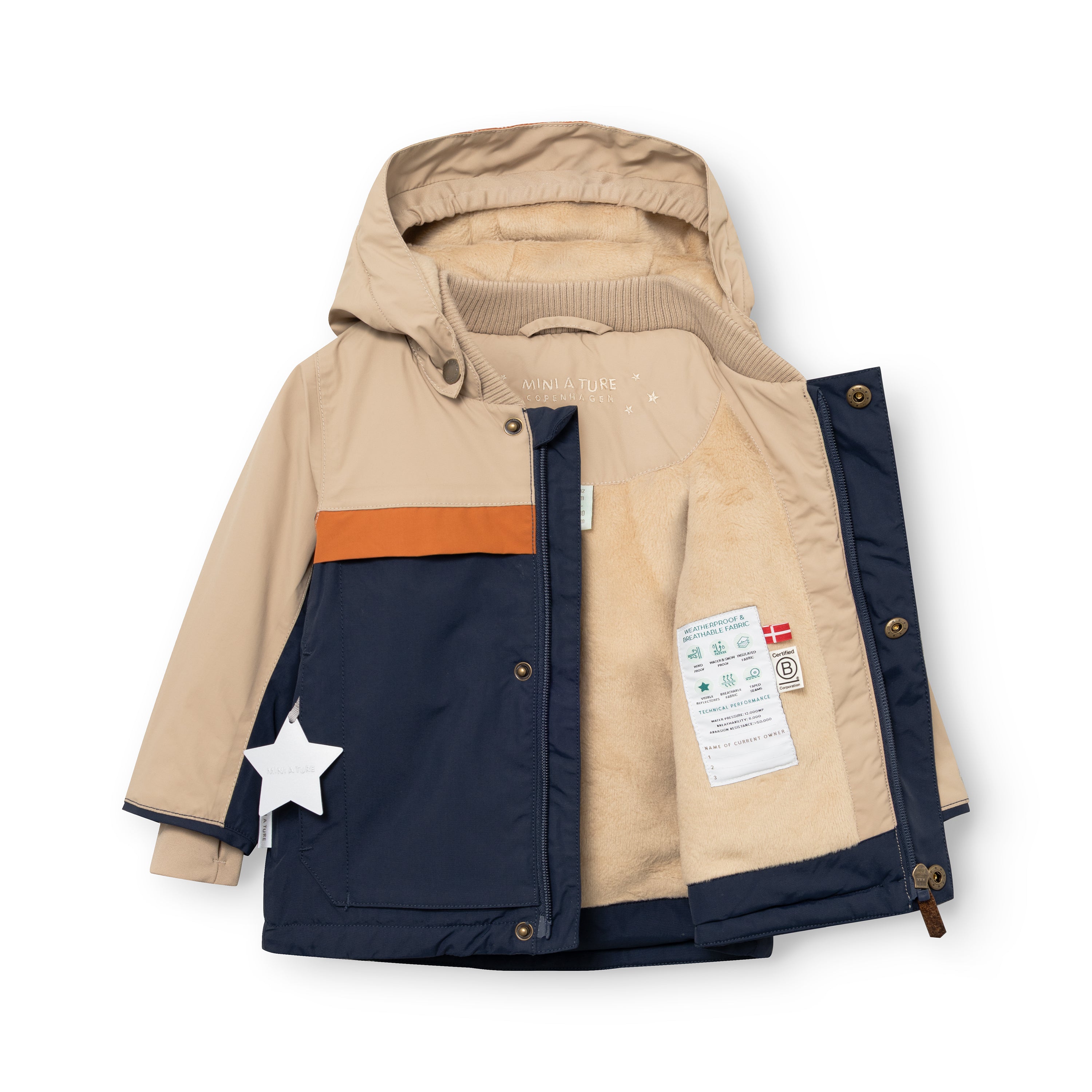 MATWALDO Winterjacke mit Fleecefutter. GRS