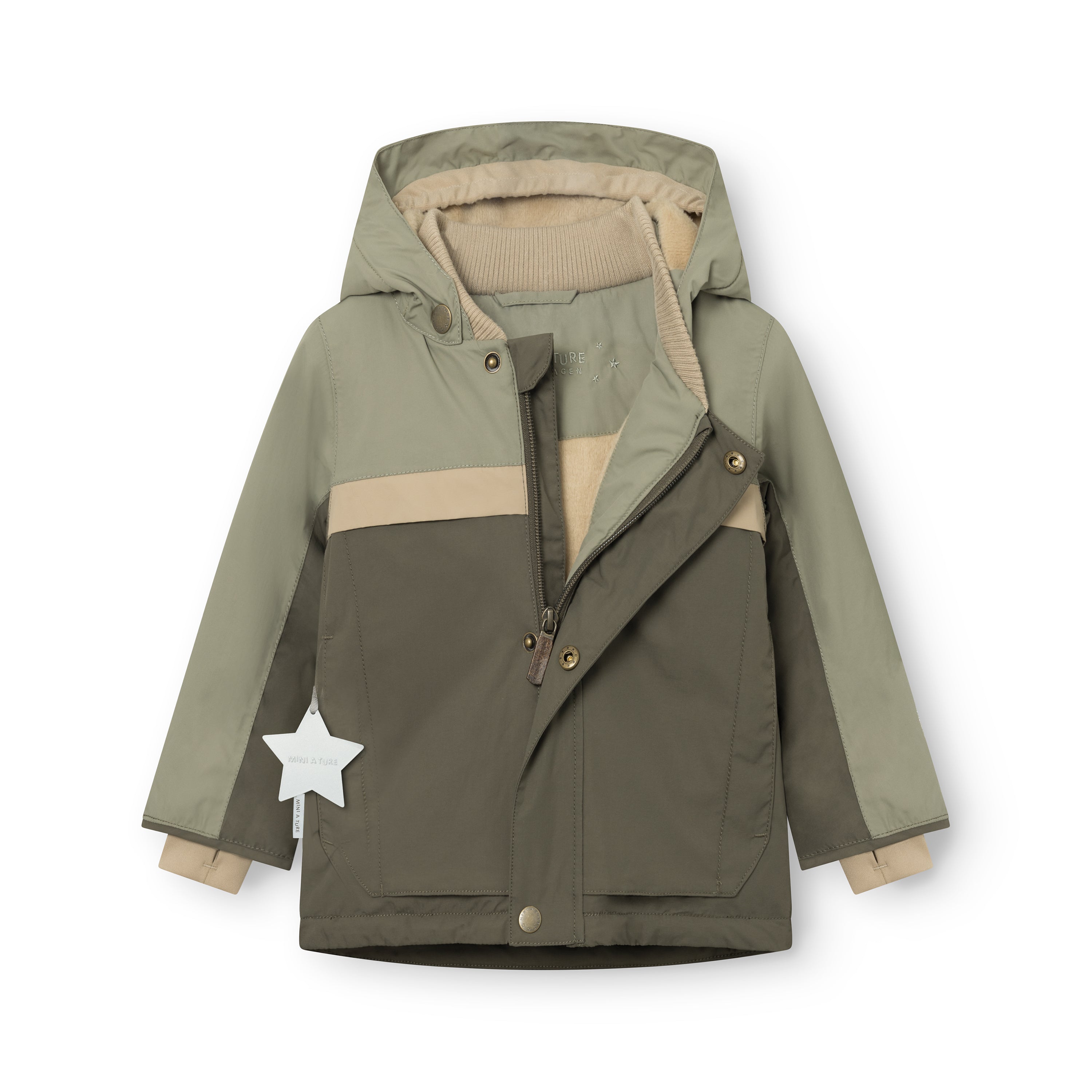 MATWALDO Winterjacke mit Fleecefutter. GRS