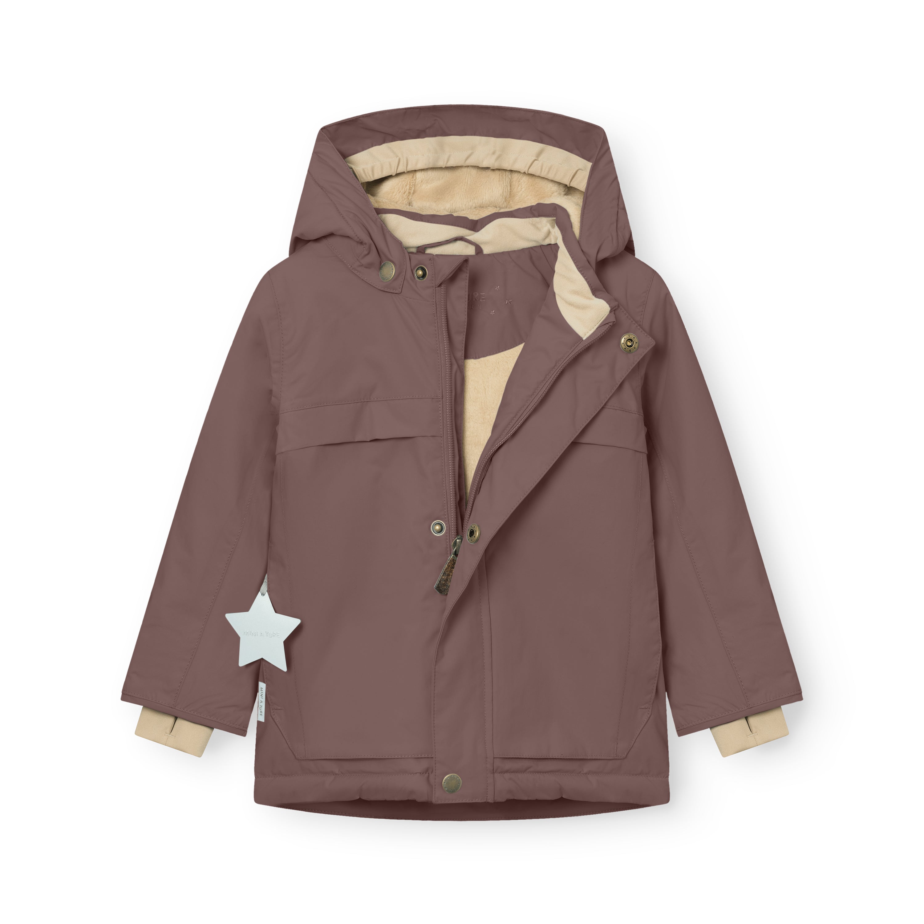 MATWALDO Winterjacke mit Fleecefutter. GRS