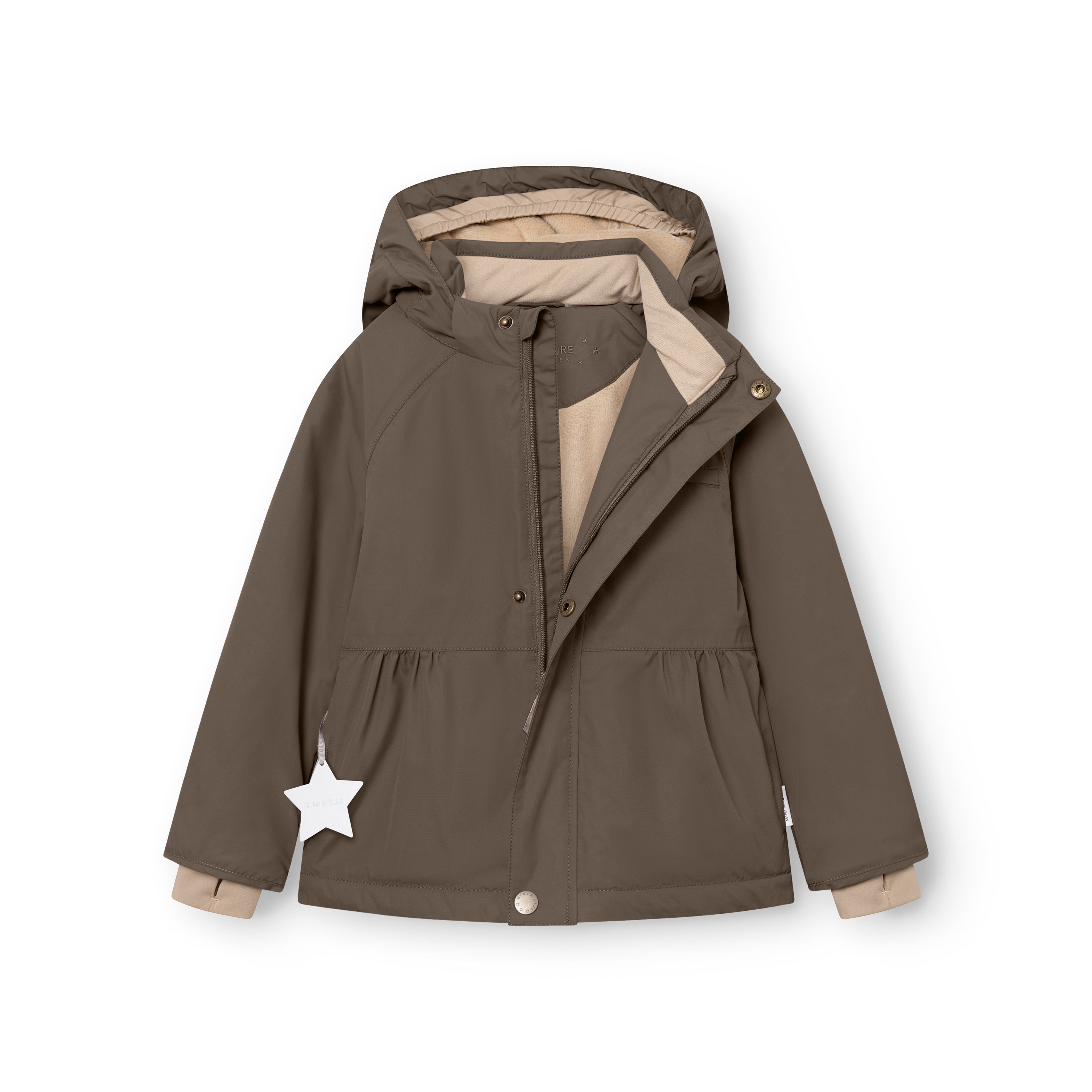 MATBRIDDINE Winterjacke mit Fleecefutter. GRS