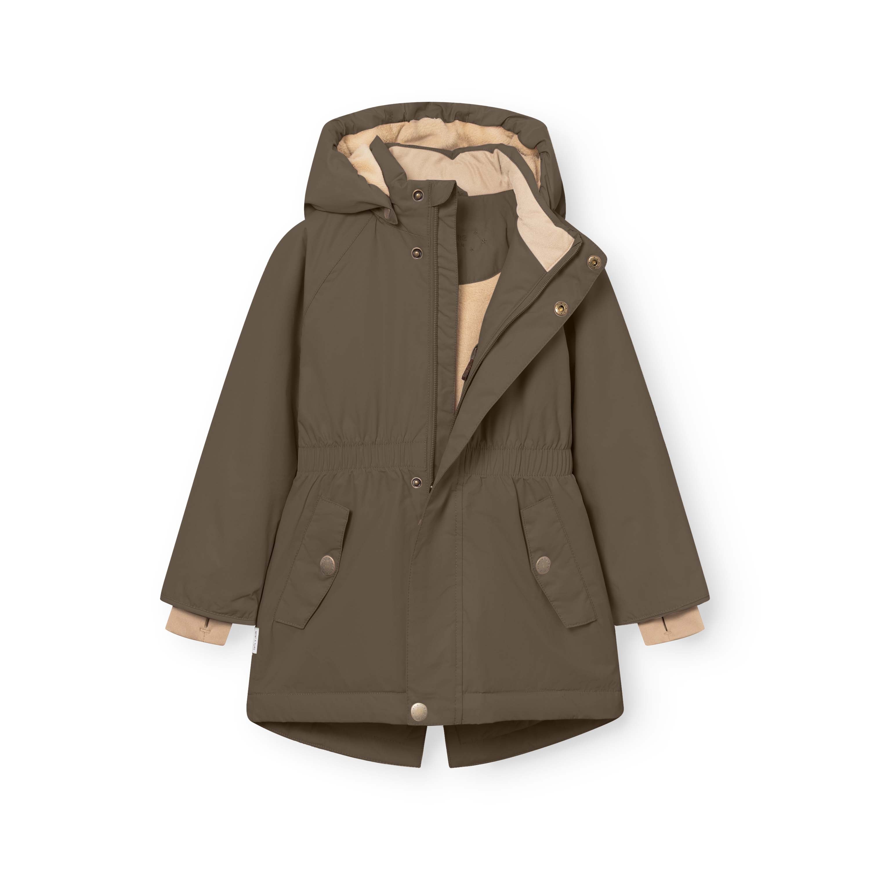 MATVIKANIA Winterjacke mit Fleecefutter. GRS