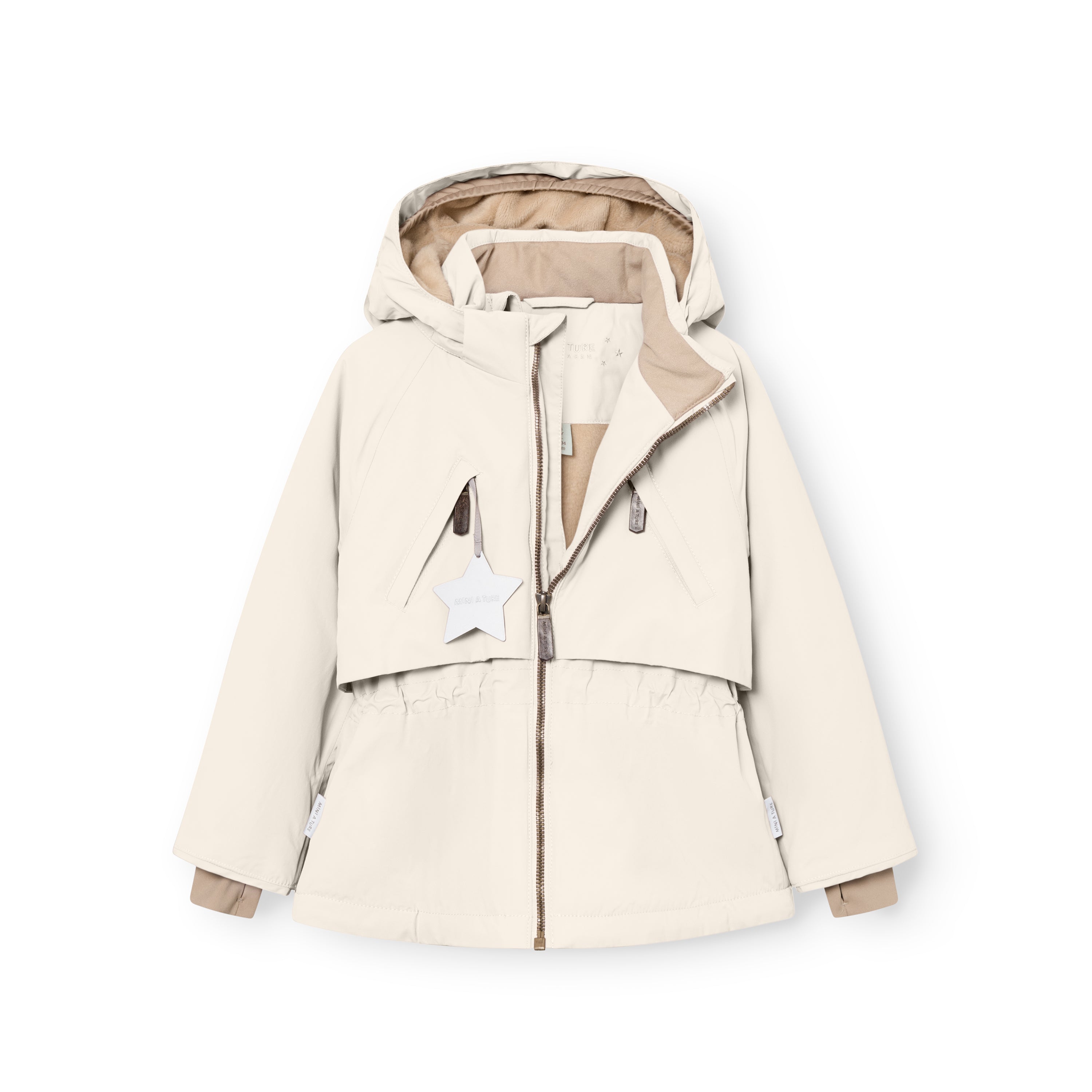 MATALGEANA Winterjacke mit Fleecefutter. GRS