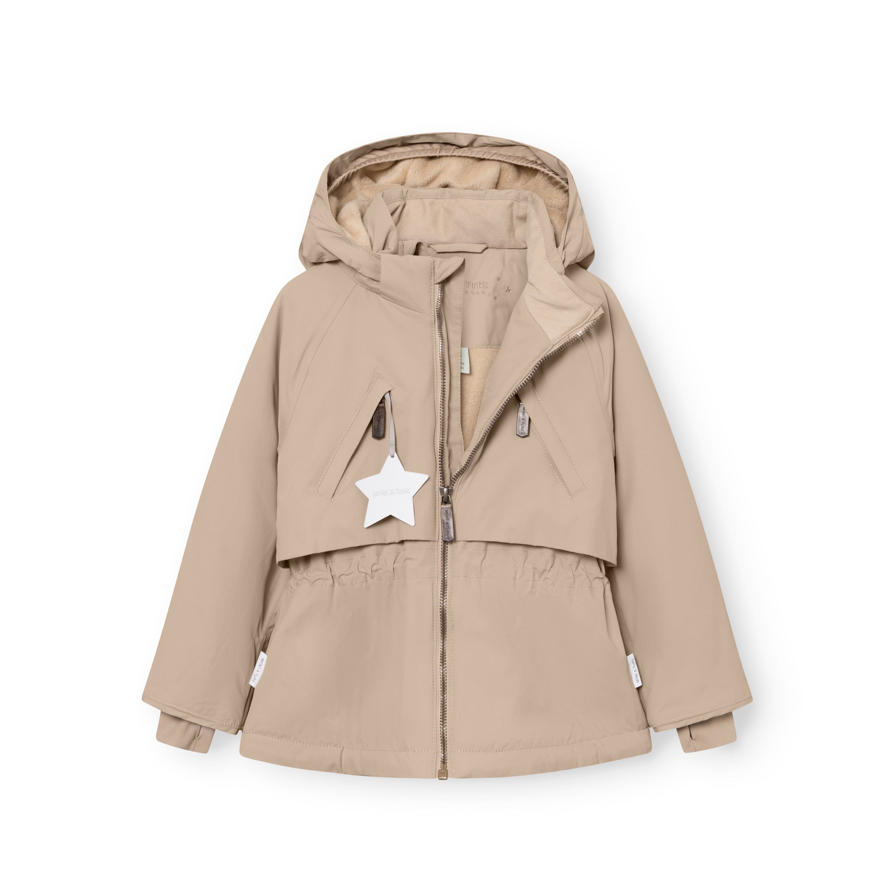 MATALGEANA Winterjacke mit Fleecefutter. GRS