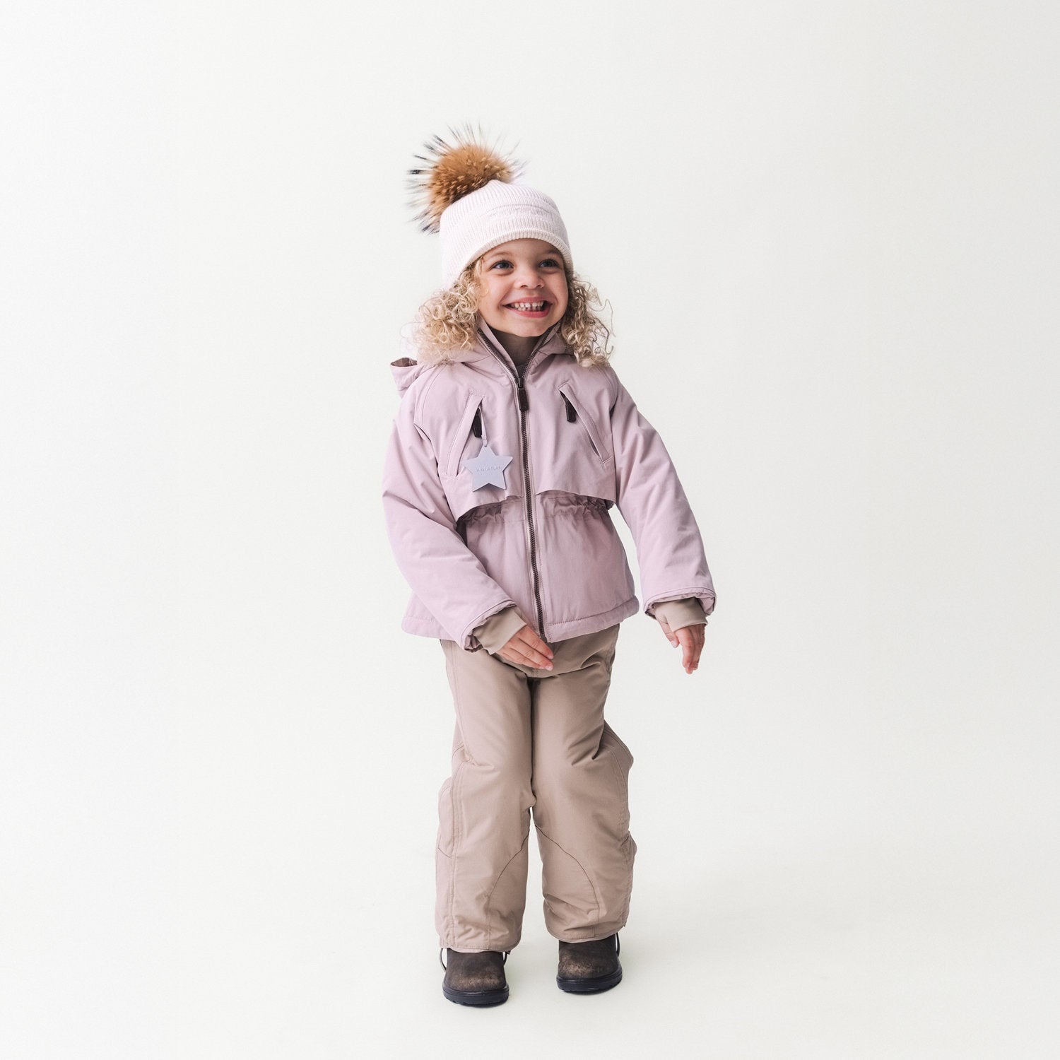 MATALGEANA Winterjacke mit Fleecefutter. GRS