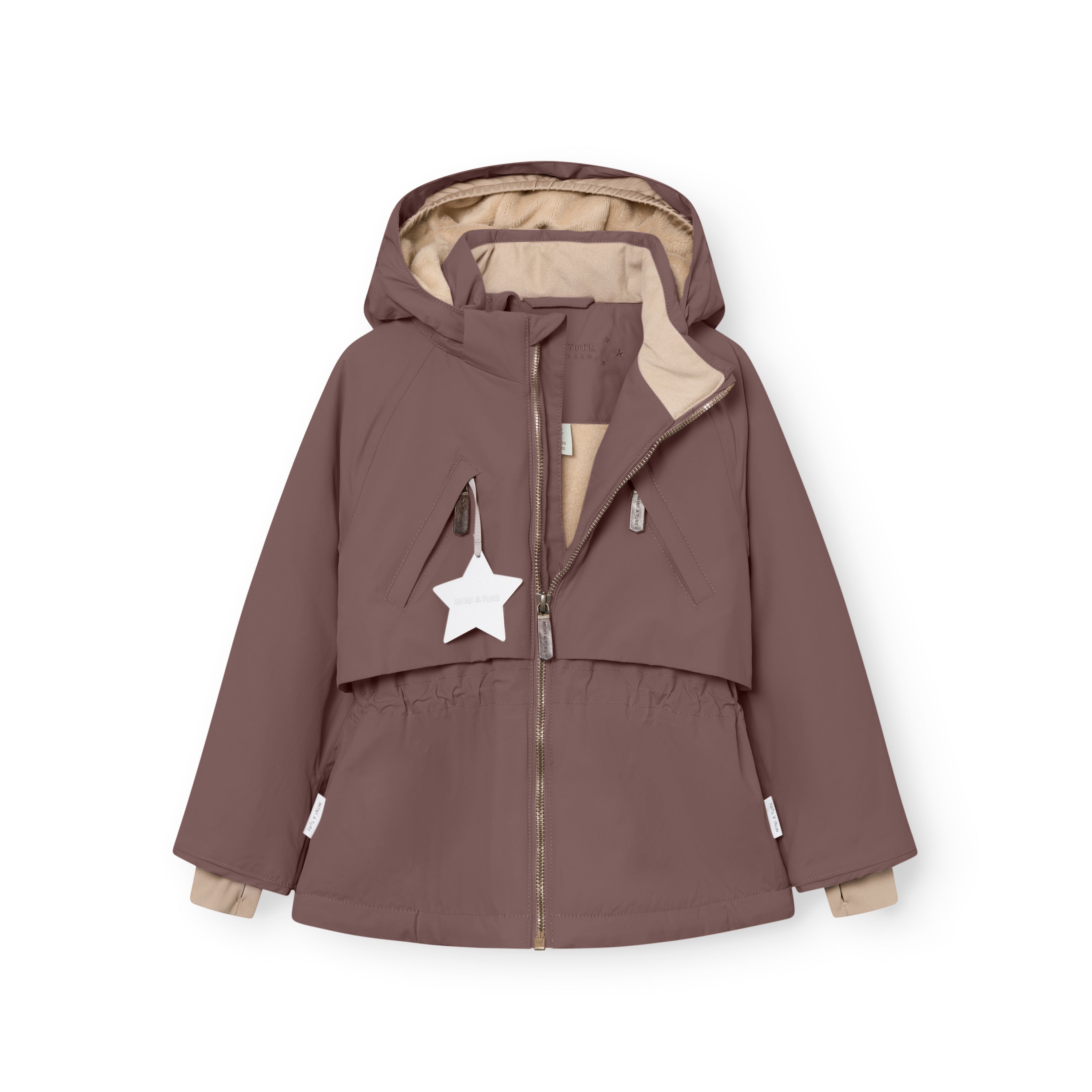 MATALGEANA Winterjacke mit Fleecefutter. GRS