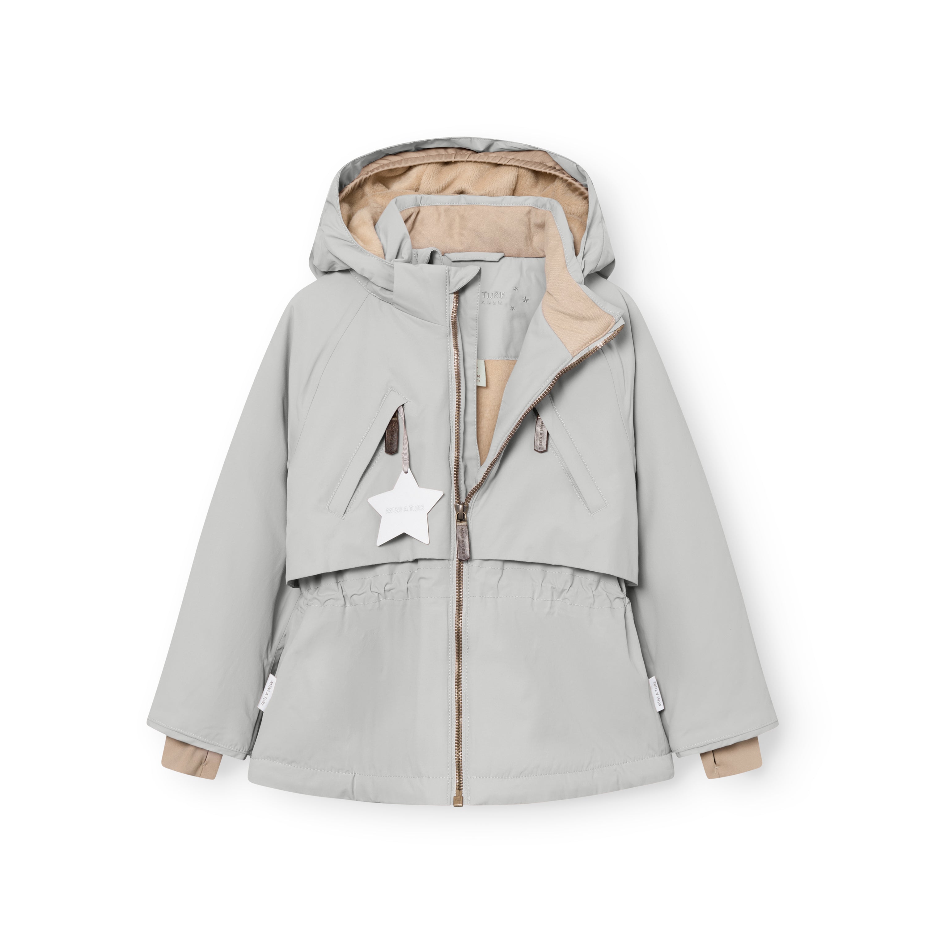 MATALGEANA Winterjacke mit Fleecefutter. GRS