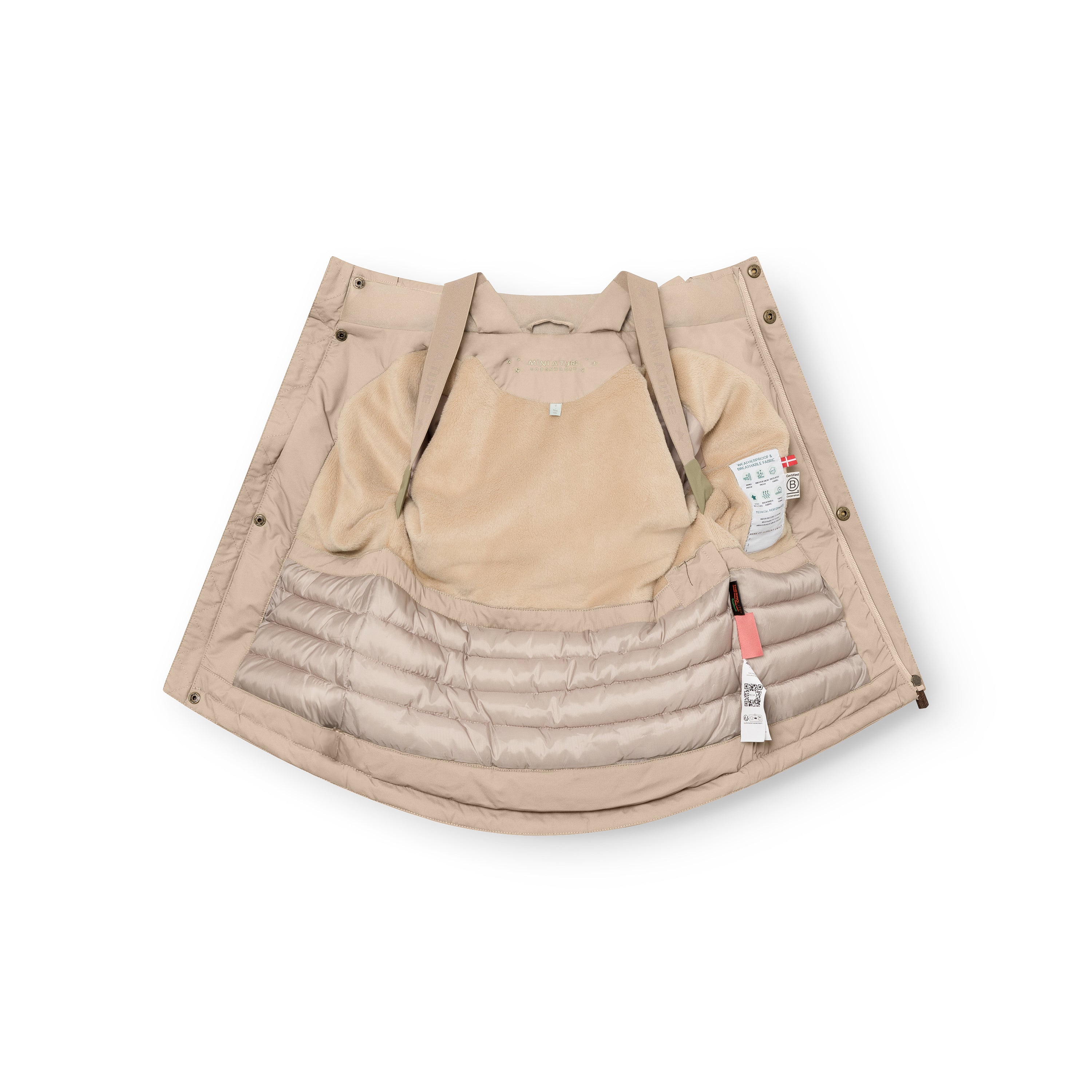 MATKASTORIO Winterjacke mit Fleecefutter. GRS