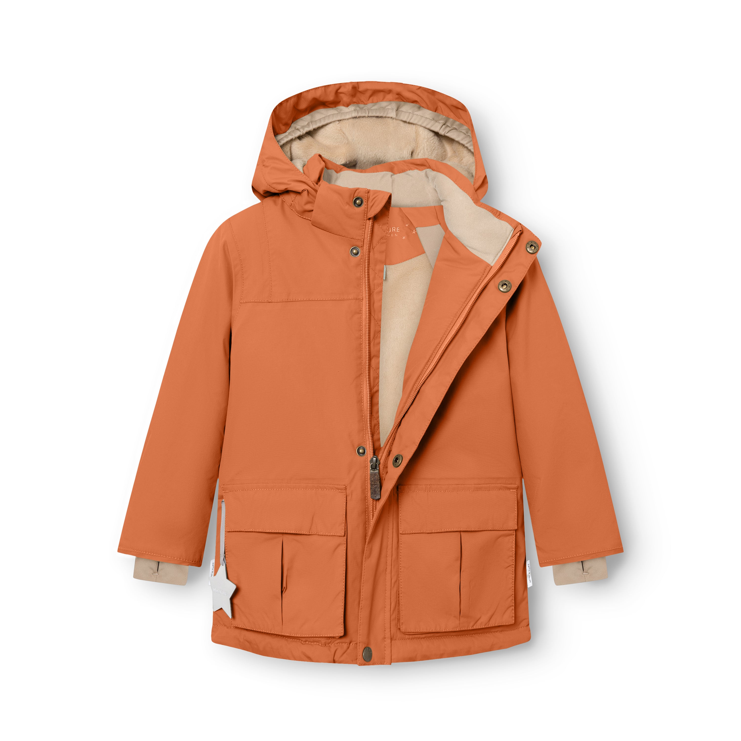 MATKASTORIO Winterjacke mit Fleecefutter. GRS