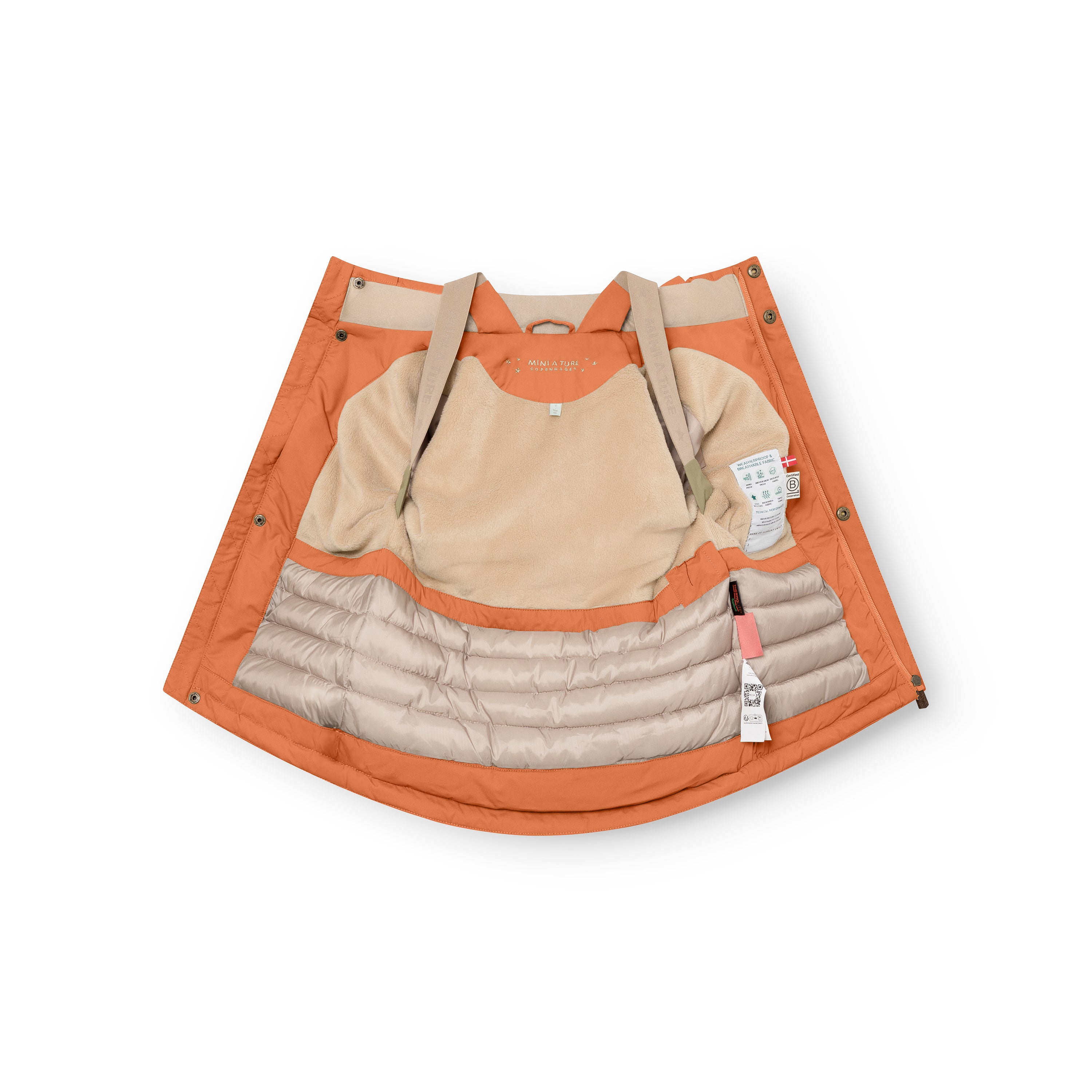 MATKASTORIO Winterjacke mit Fleecefutter. GRS