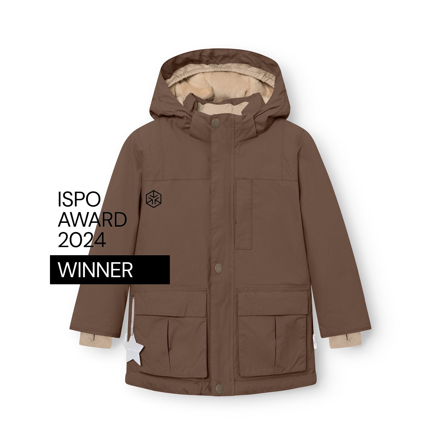 MATKASTORIO Winterjacke mit Fleecefutter. GRS