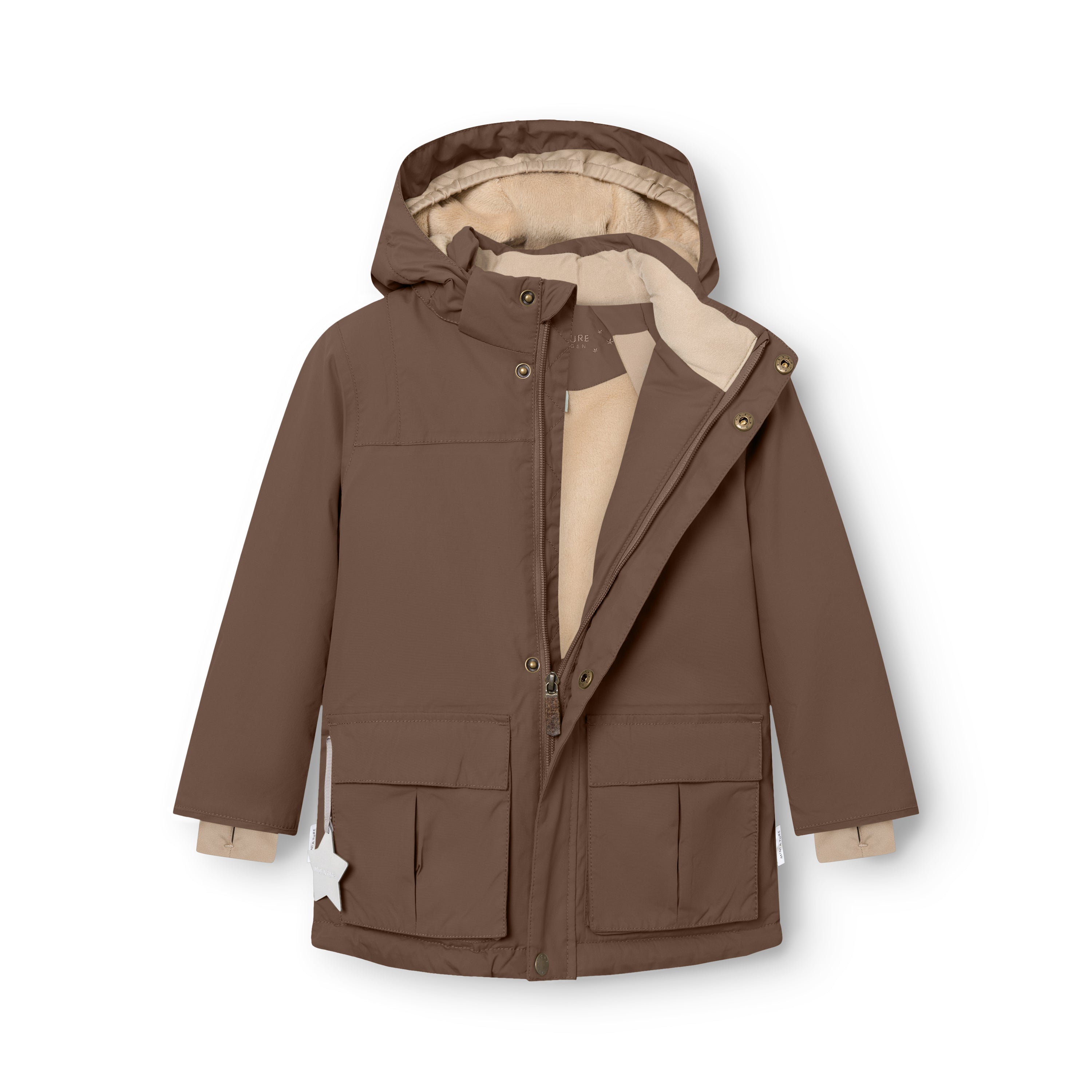 MATKASTORIO Winterjacke mit Fleecefutter. GRS