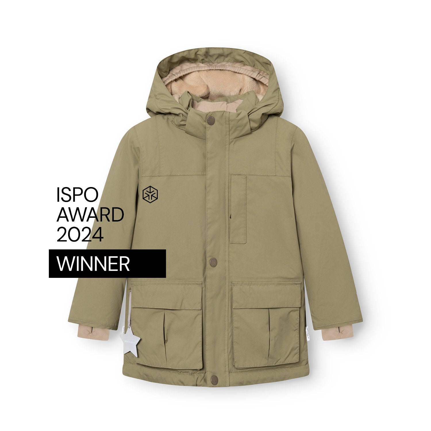 MATKASTORIO Winterjacke mit Fleecefutter. GRS