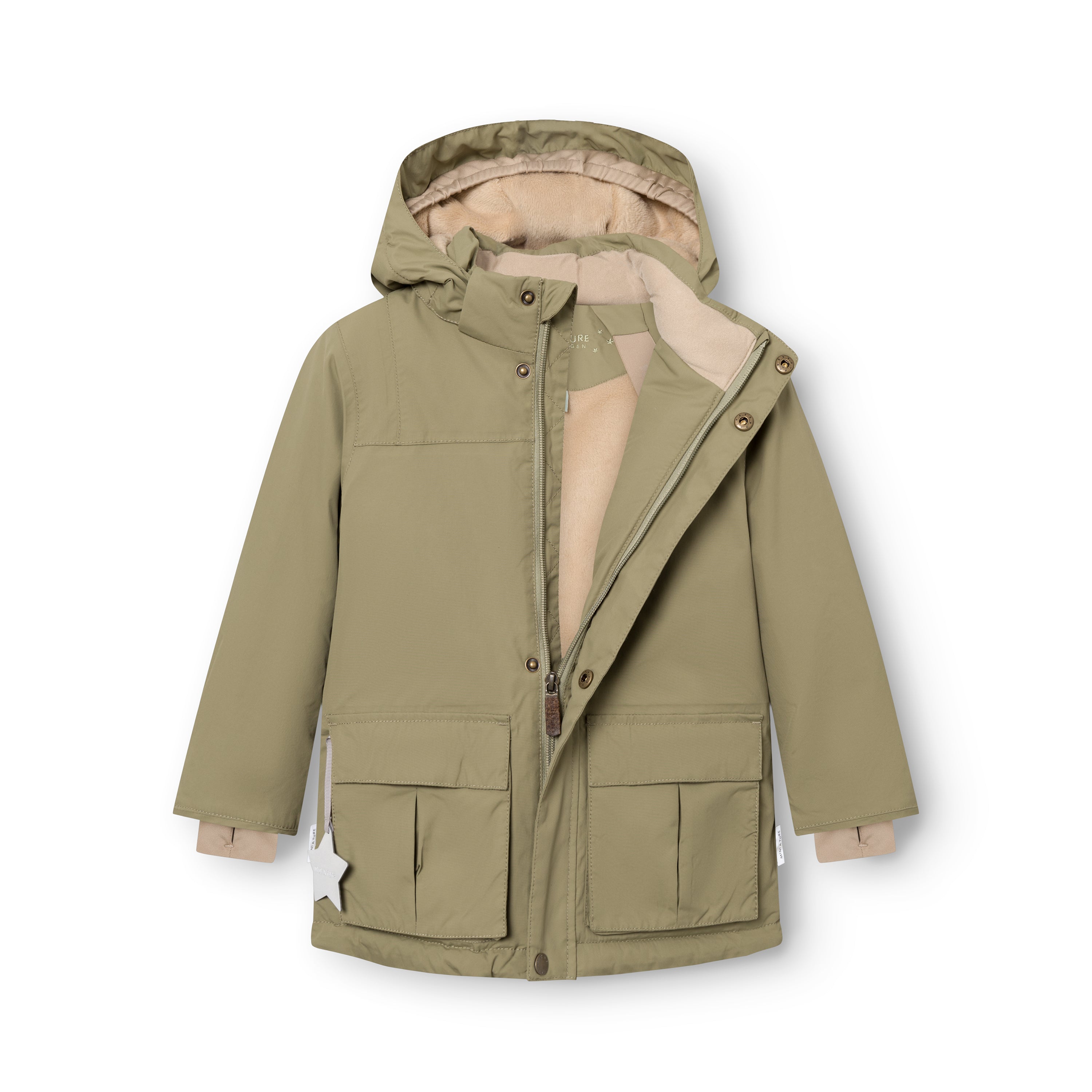 MATKASTORIO Winterjacke mit Fleecefutter. GRS