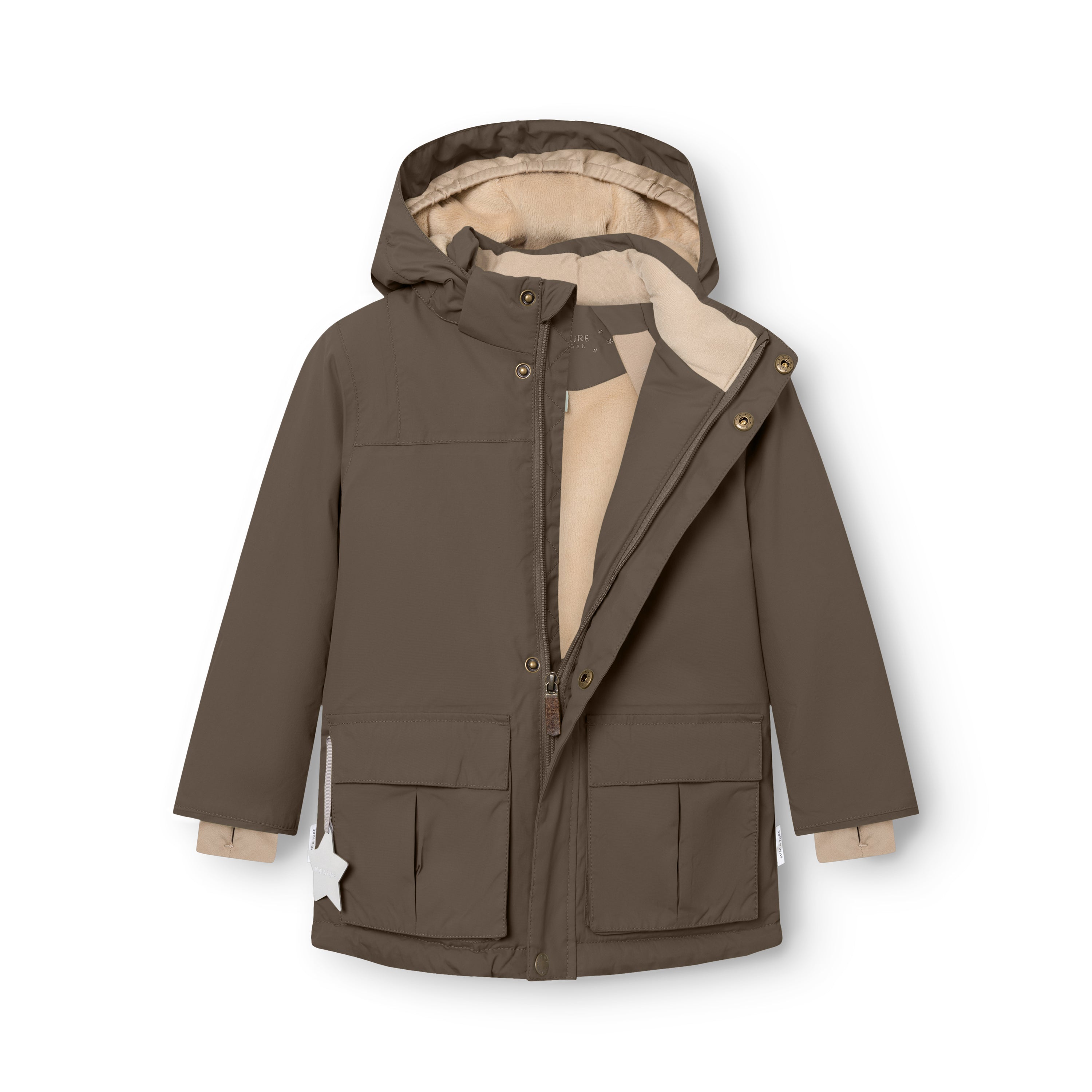 MATKASTORIO Winterjacke mit Fleecefutter. GRS