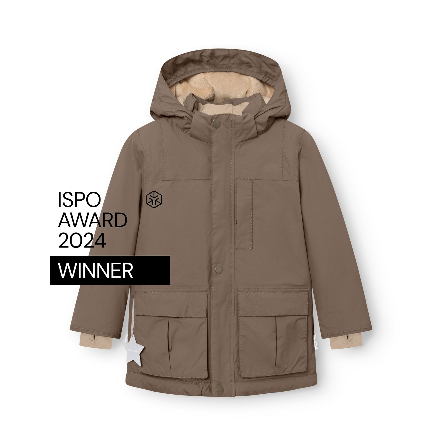 MATKASTORIO Winterjacke mit Fleecefutter. GRS